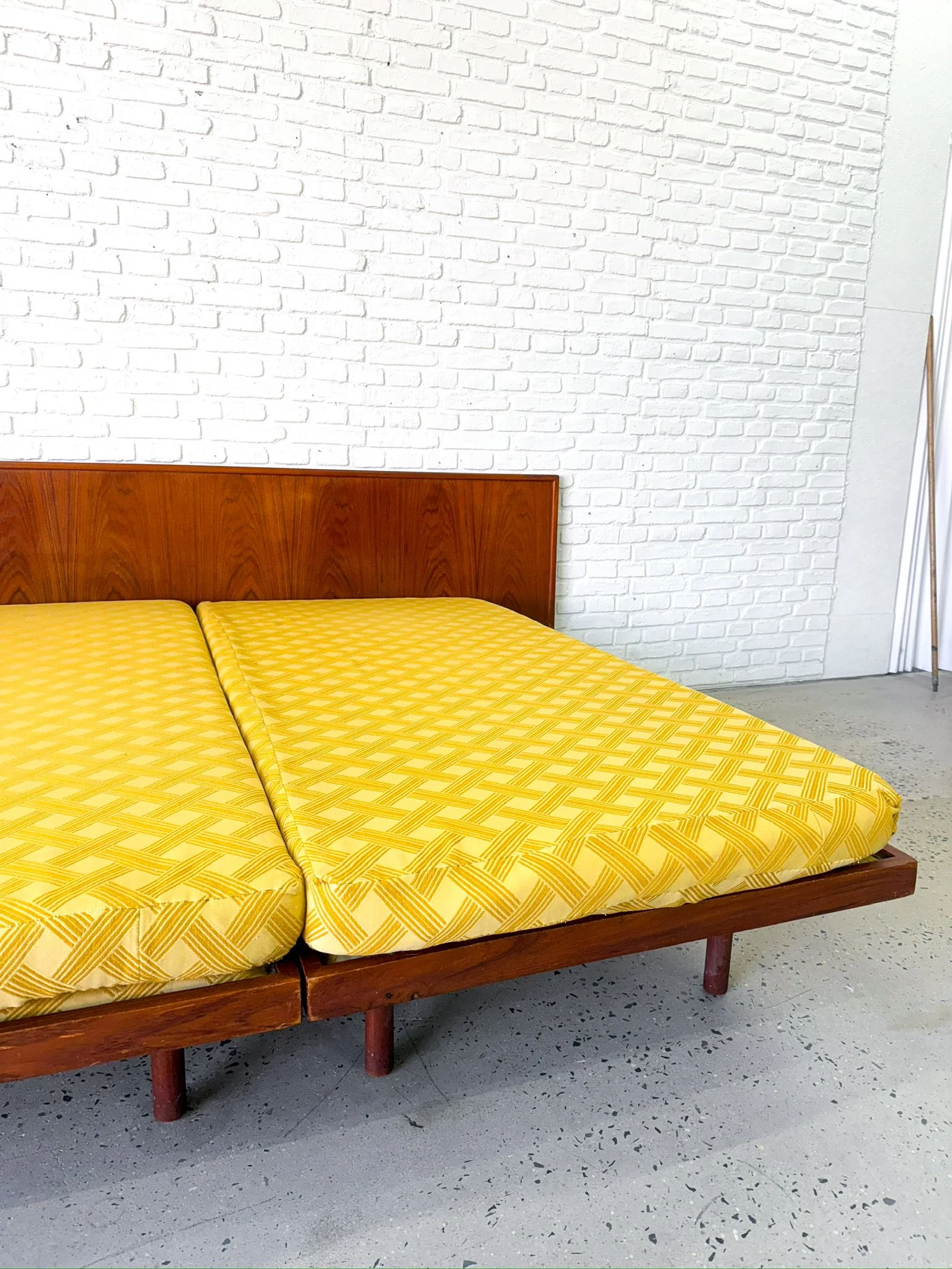 Twin Beds and Teak Headboard7.JPG