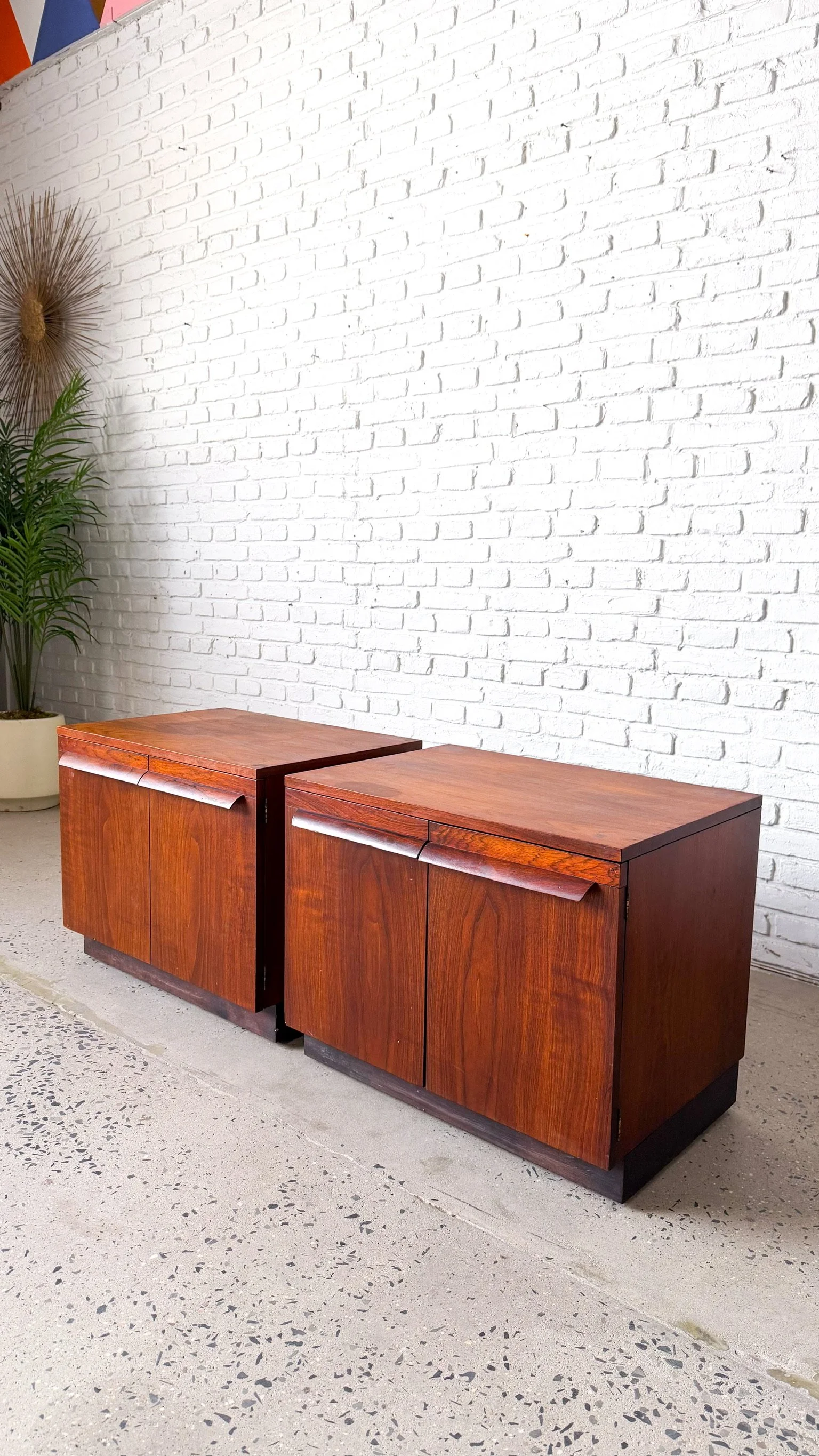 Walnut and Rosewood Nightstands Pair13.jpg