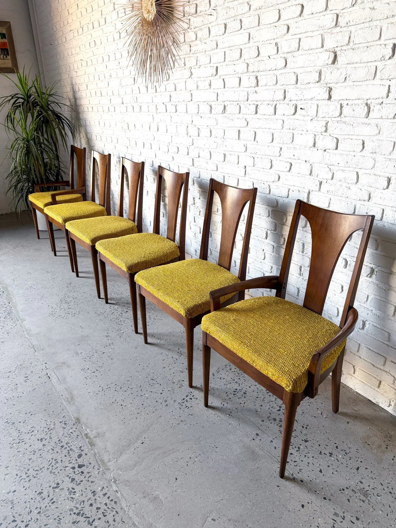 Broyhill Emphasis walnut dining chairs set of six4.jpg