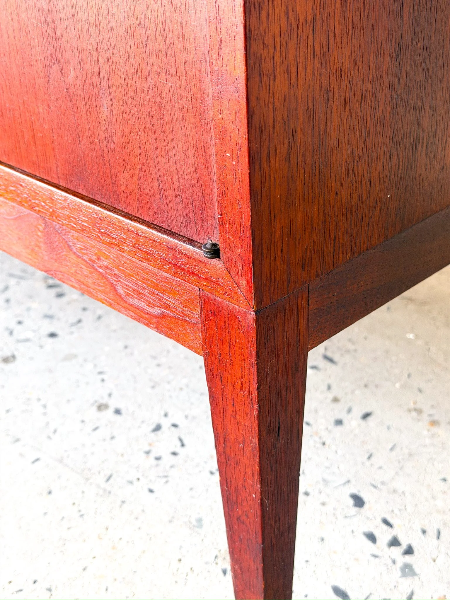 Oiled Walnut Credenza circa 1960s10.jpg