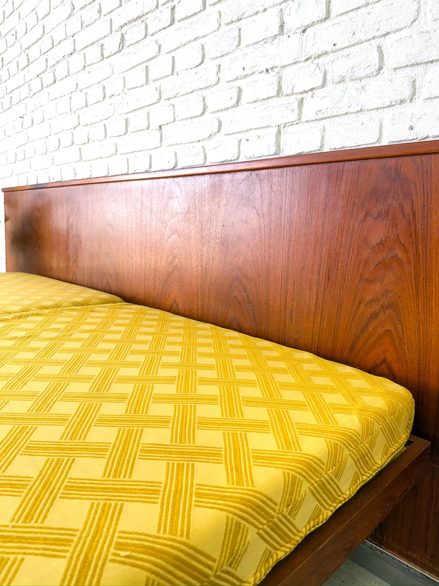 Twin Beds and Teak Headboard1.JPG