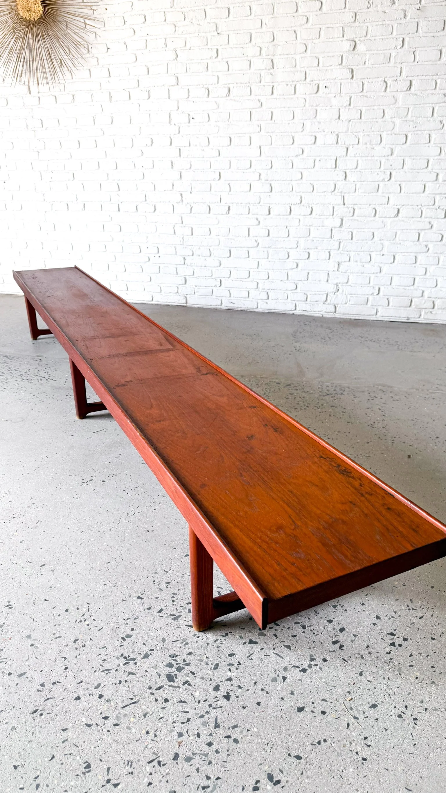 Extra long teak bench by Torbjorn Afdal for Bruksbo Norway5.jpg