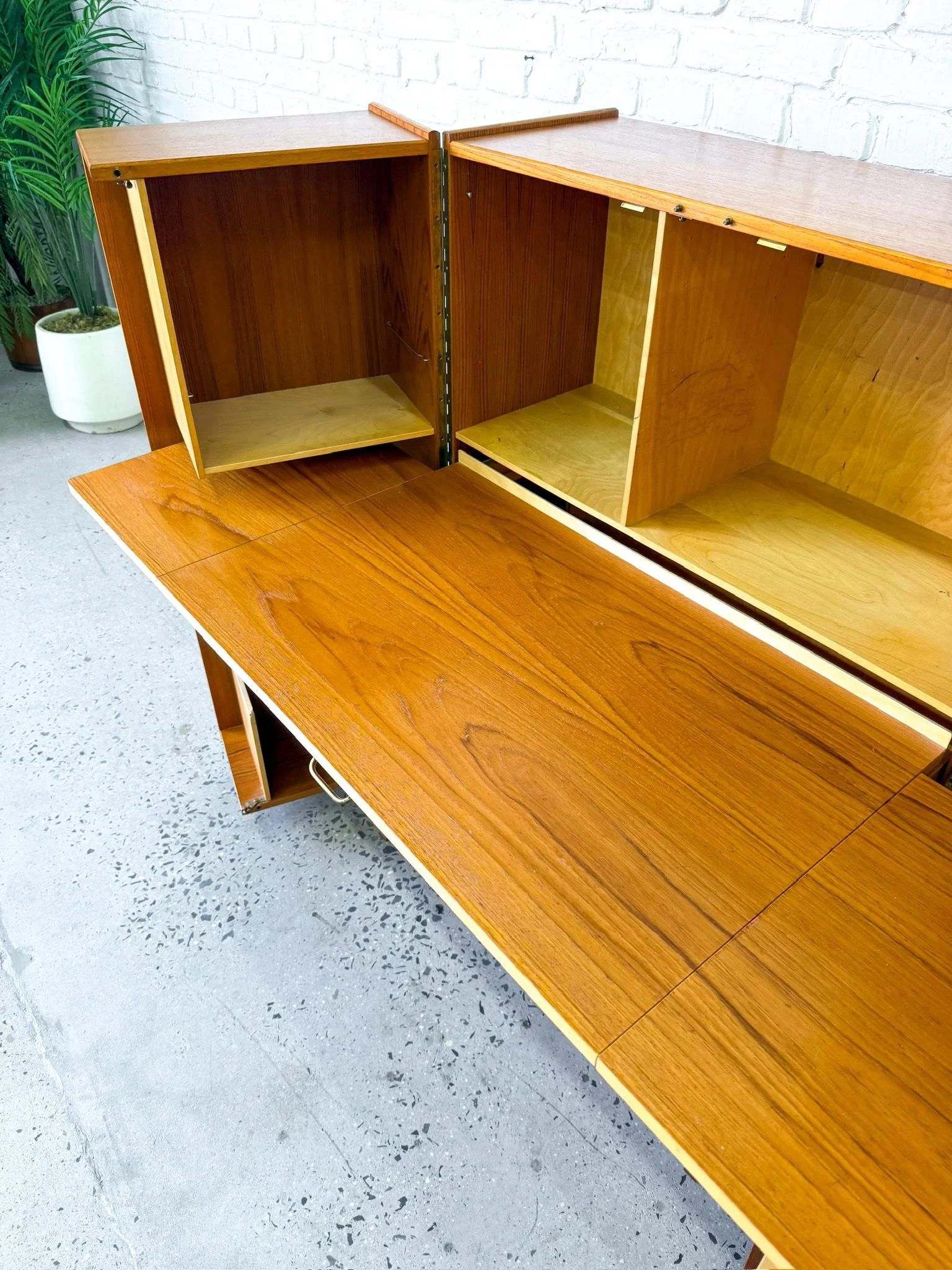 Danish Teak Desk in a Box11.JPG