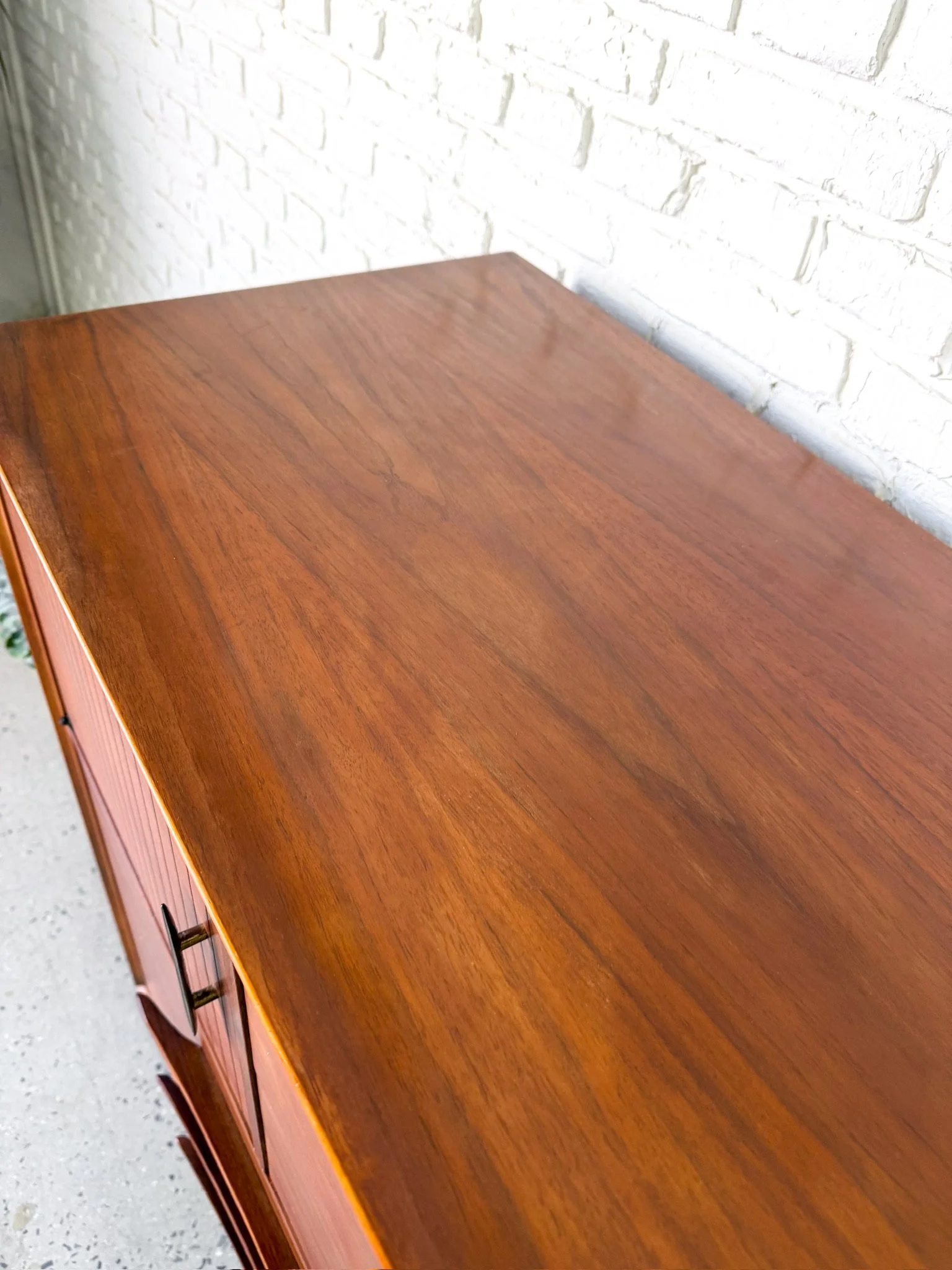 1960s Mid Century Modern Walnut Highboy Dresser11.jpg