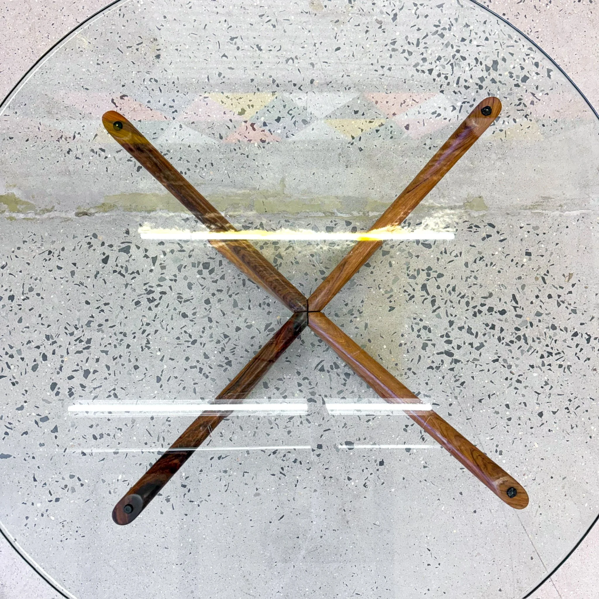 Illum Wikkelso for Neils Eilersen, Rosewood and Glass Coffee Table9.jpg