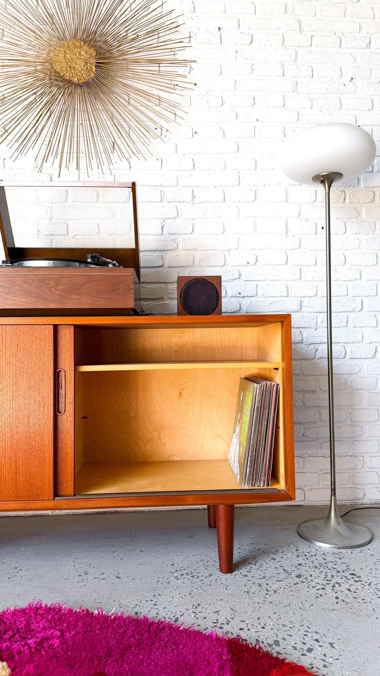 1960s Teak Credenza made in Denmark by Designer, Poul Hundevad7.jpg