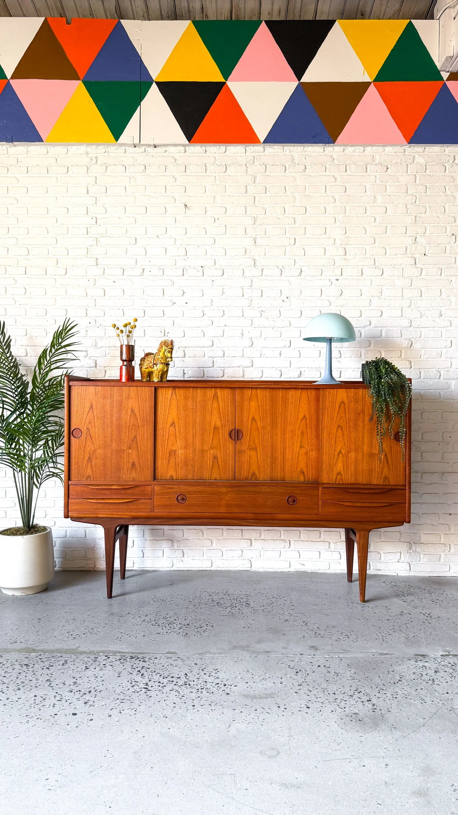 Johannes Andersen for Uldum Danish Teak Sideboard15.JPG