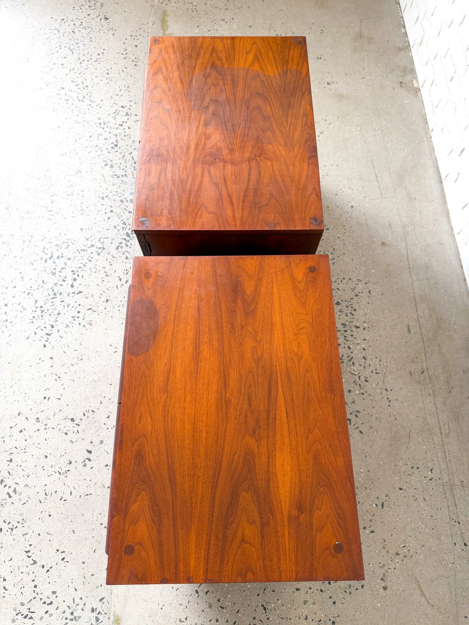 Walnut and Rosewood Nightstands Pair3.jpg