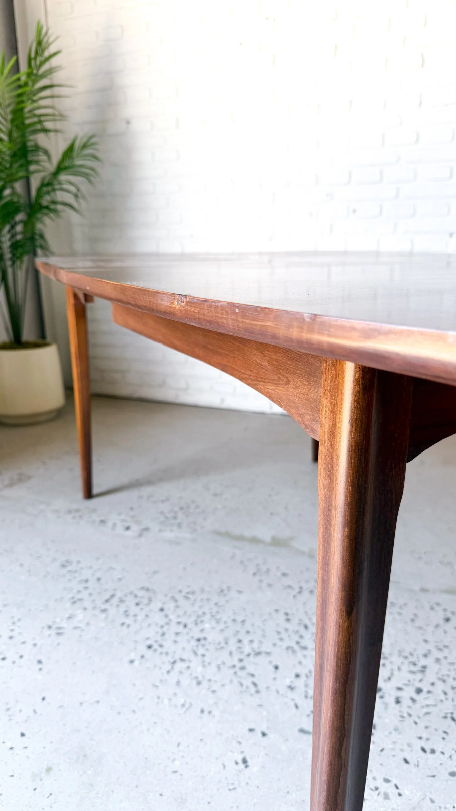 1960s Walnut Dining Table One Leaf5.jpg