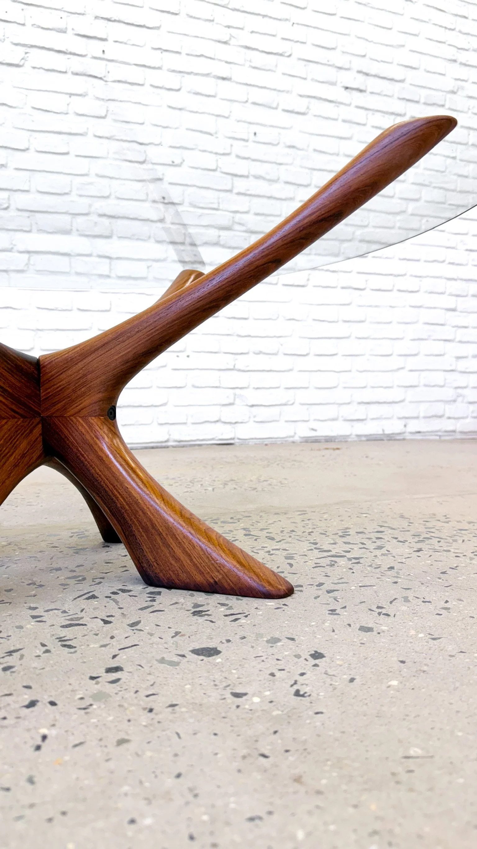 Illum Wikkelso for Neils Eilersen, Rosewood and Glass Coffee Table20.jpg