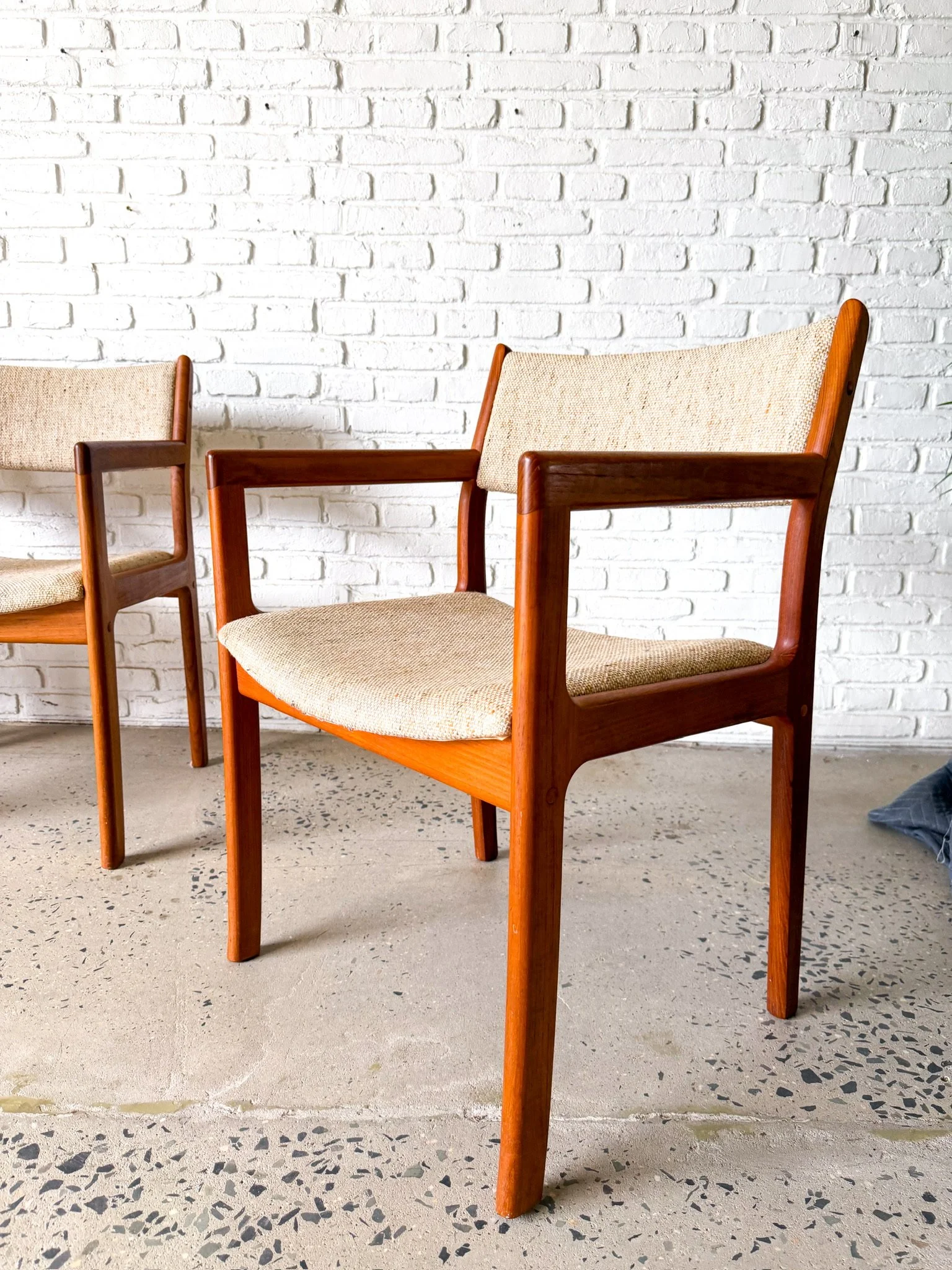 Teak Dining Chairs With Arms Set of 6 by D-Scan11.jpg