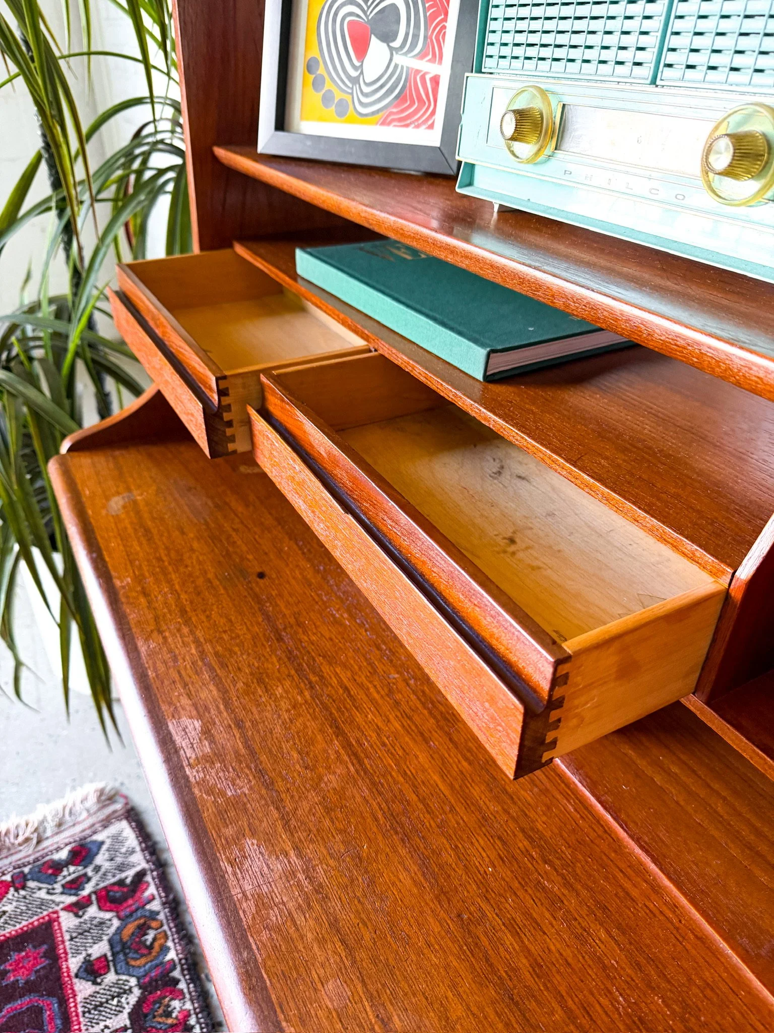 Danish Modern Teak Secretary Desk circa 1960s19.jpg