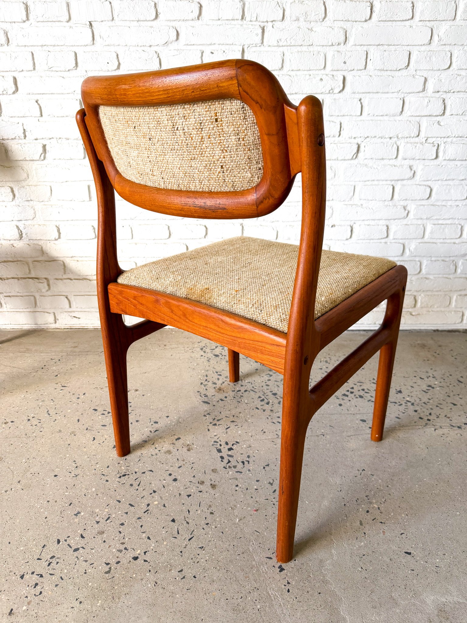 Set of 4 Solid Teak Dining Chairs by Dixie19.jpg