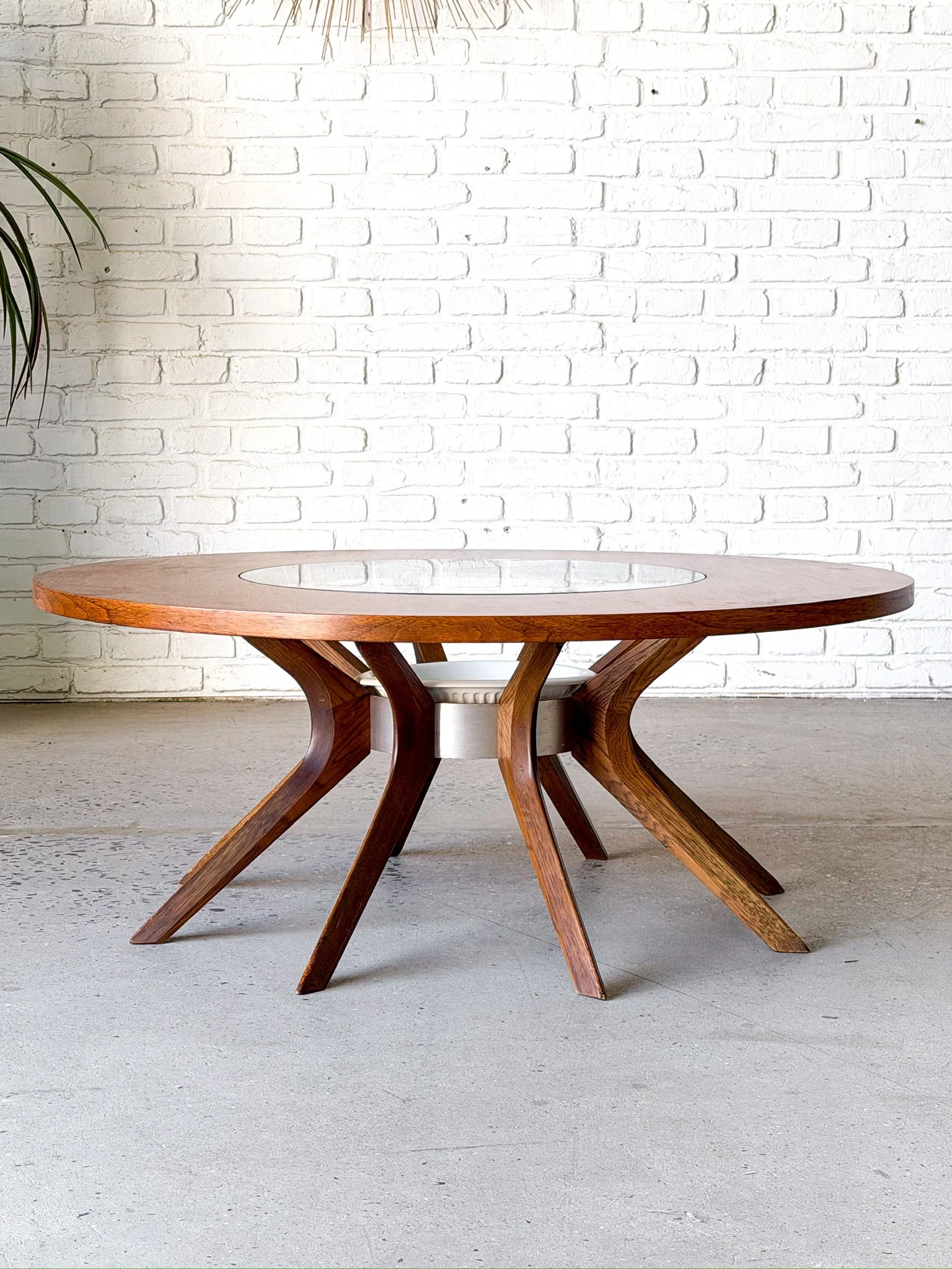 Broyhill Brasilia Cathedral Coffee Table with Rare Bowl3.jpg