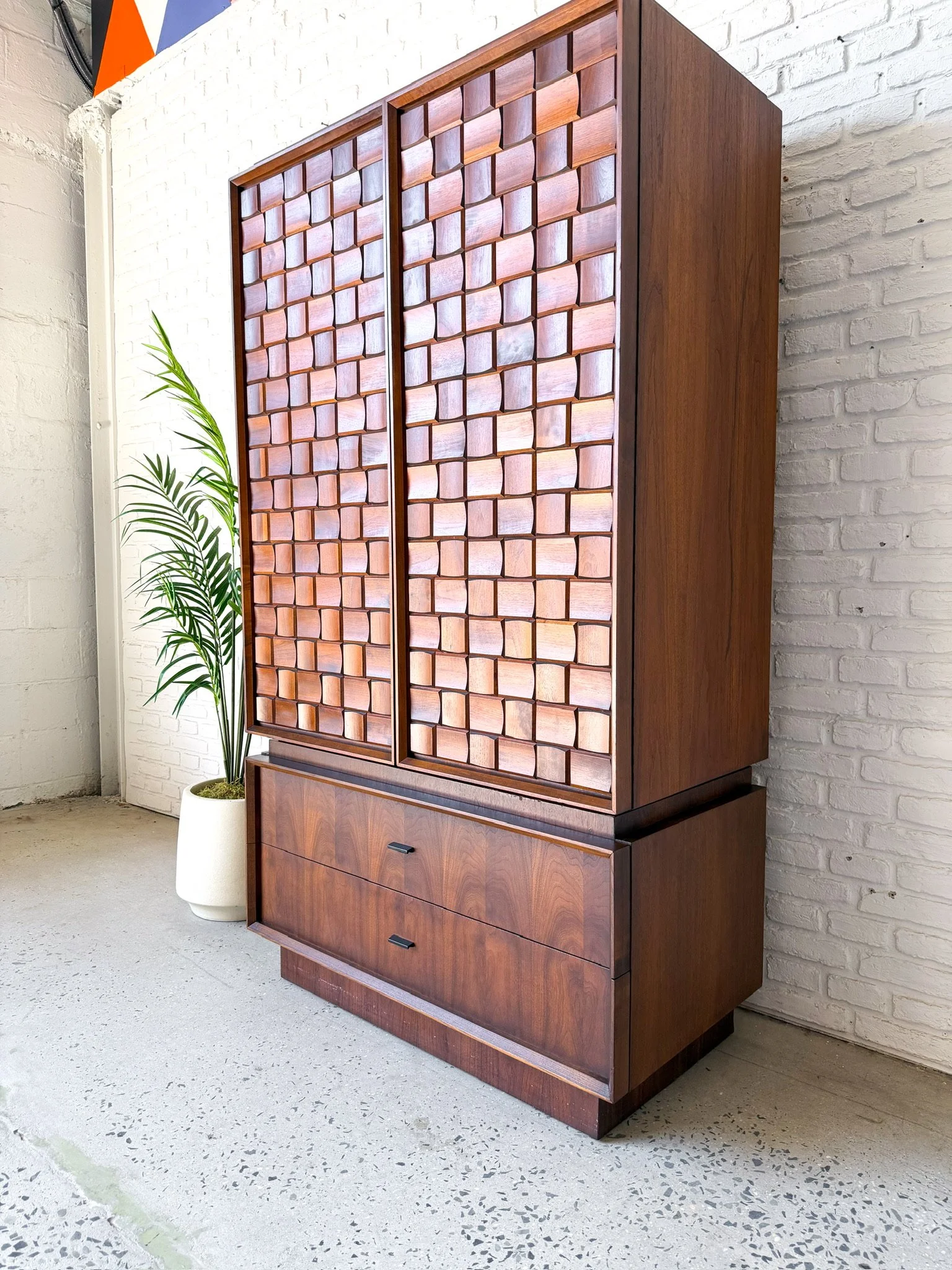 1960s Brutalist Walnut Armoir4.jpg
