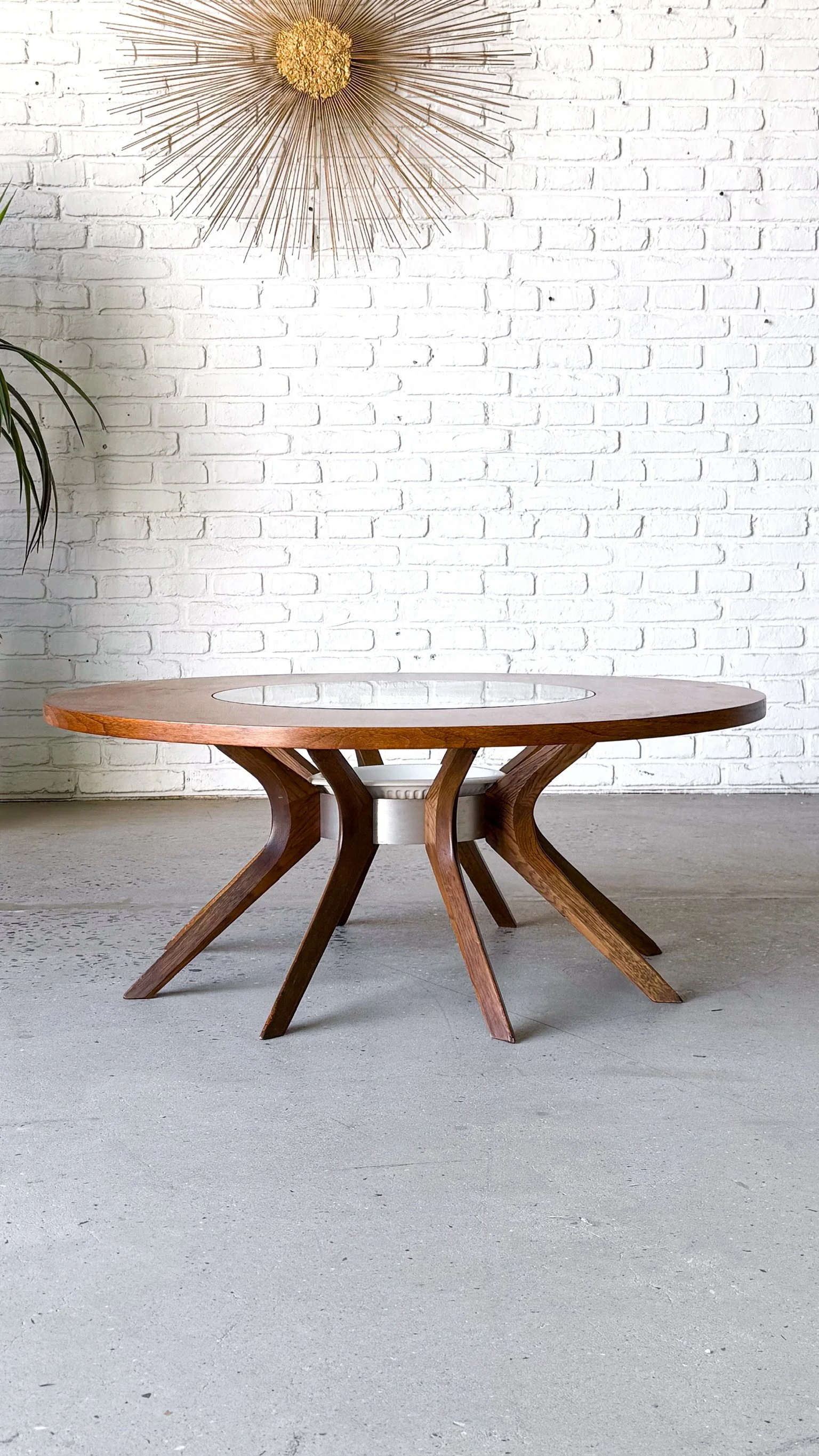 Broyhill Brasilia Cathedral Coffee Table with Rare Bowl4.jpg