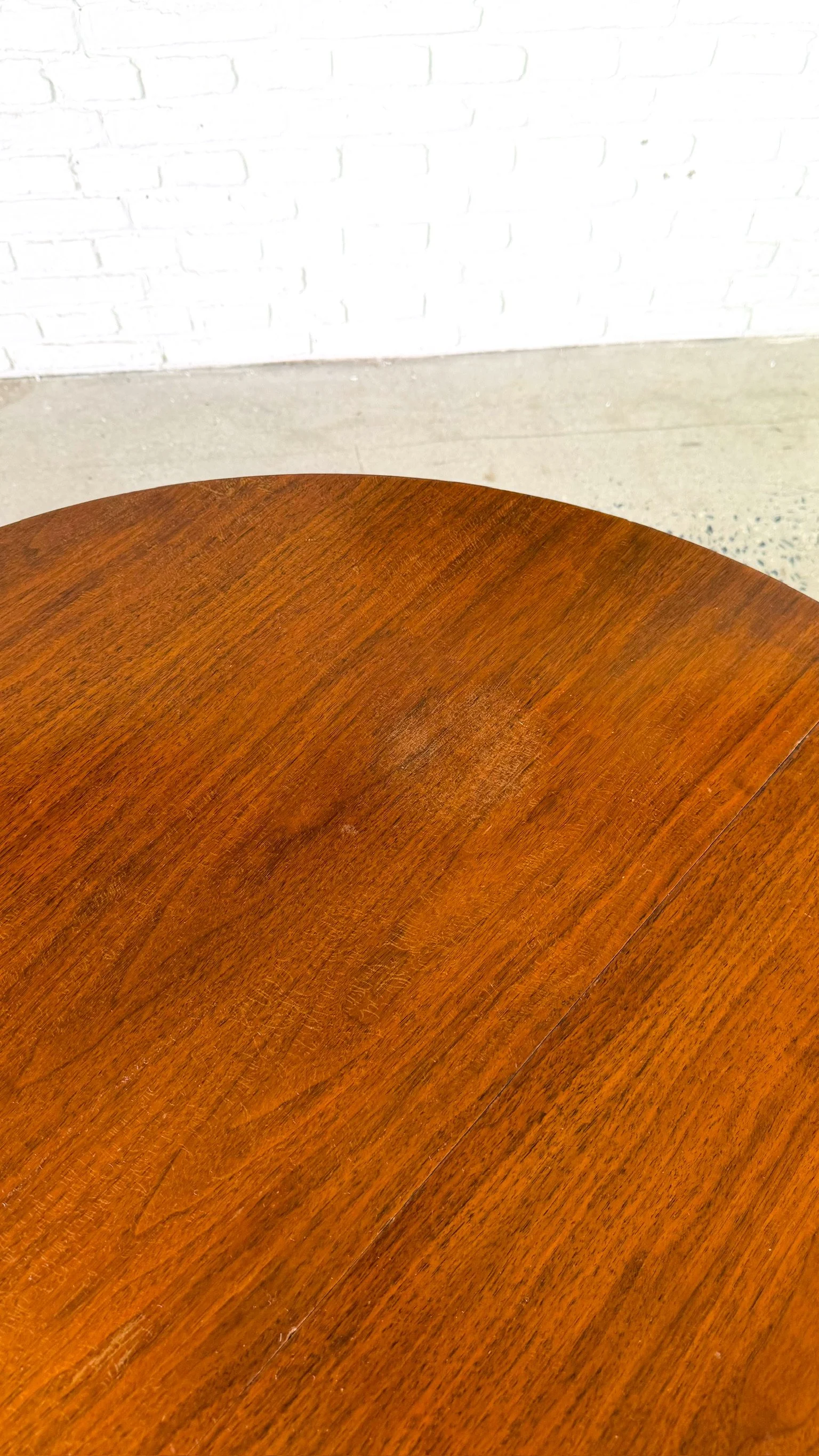Round Walnut Mid Century Dining Table16.jpg