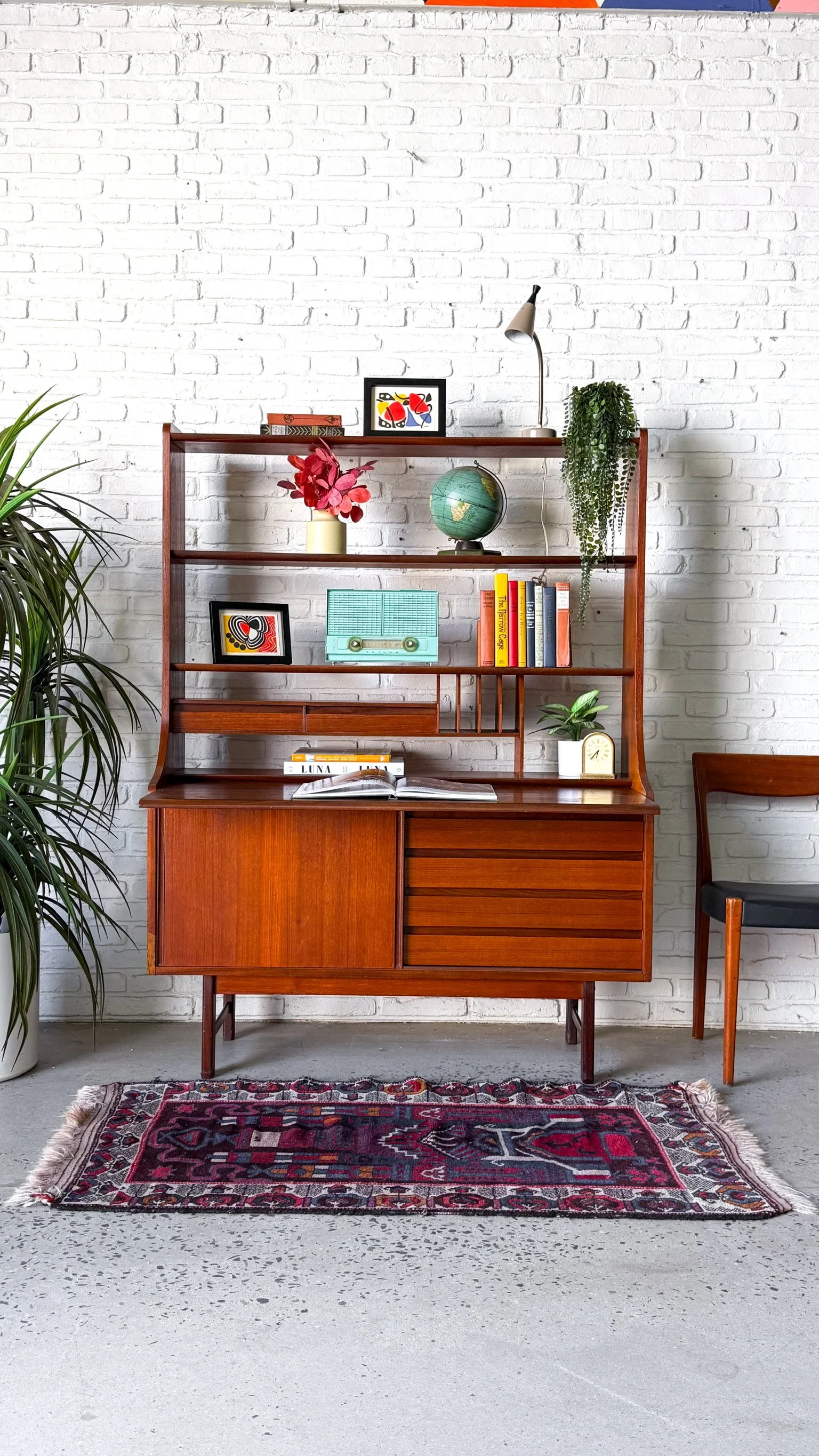 Danish Modern Teak Secretary Desk circa 1960s3.jpg
