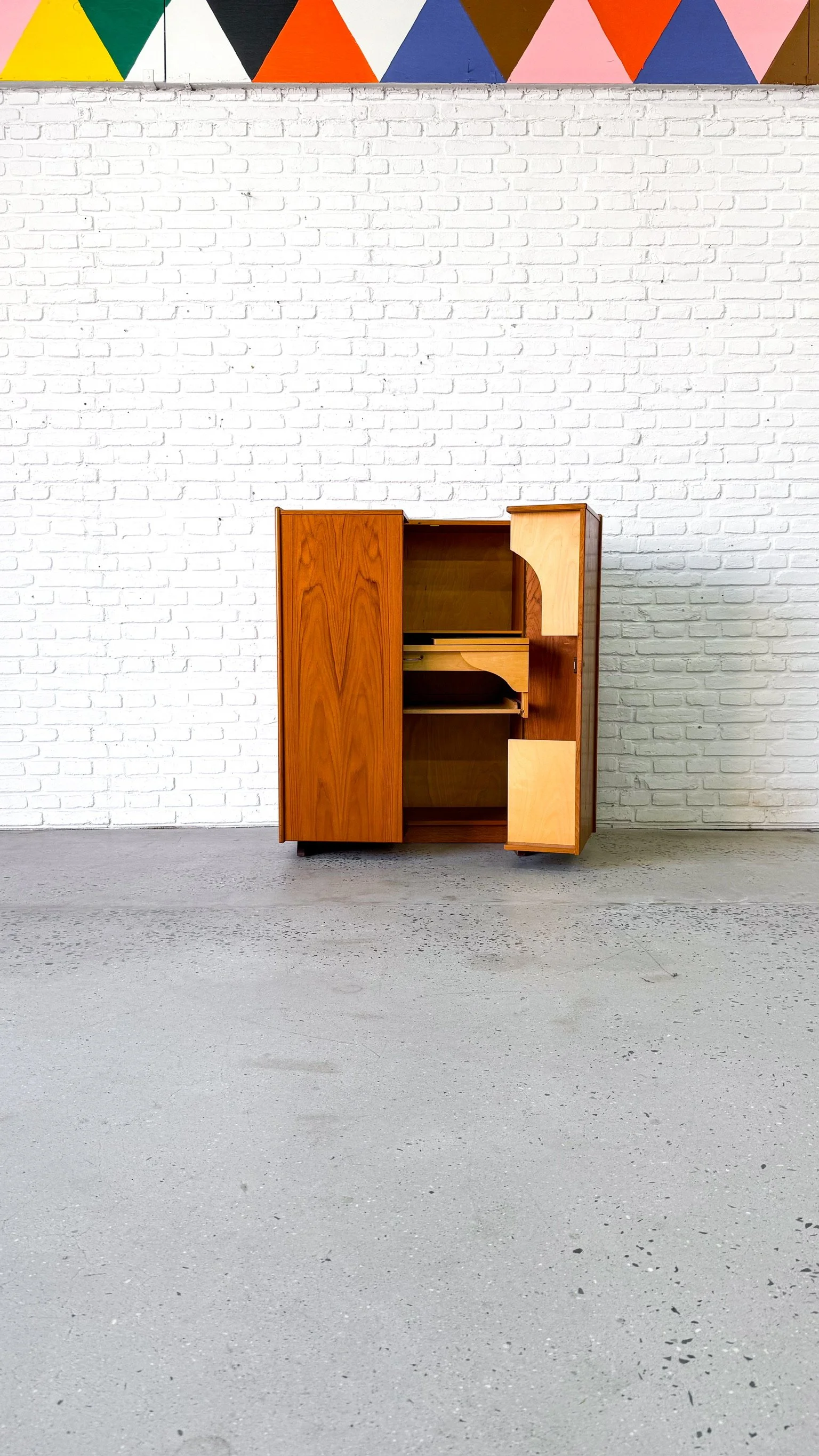 Danish Teak Desk in a Box42.JPG