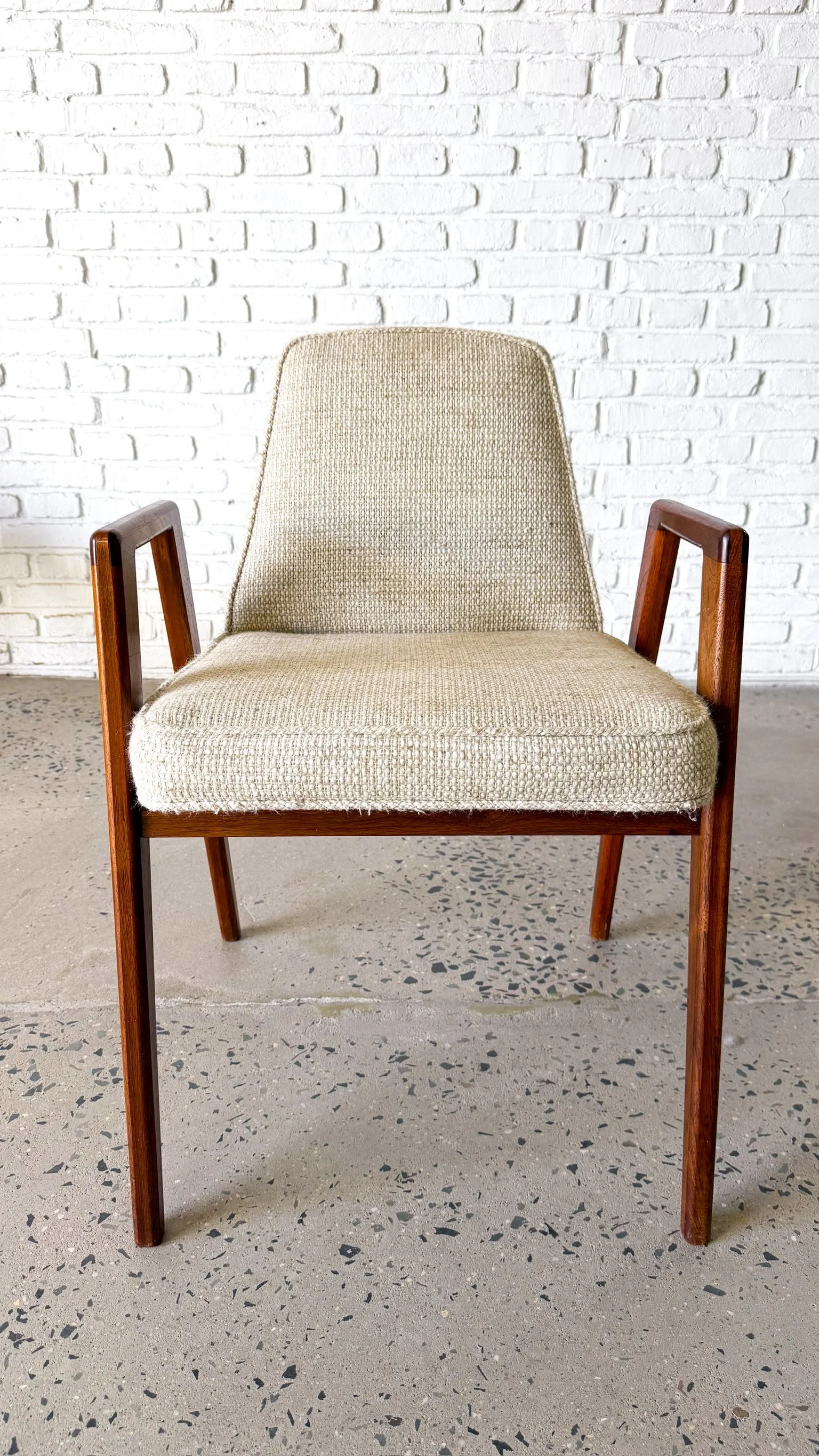 Mel Smilow Solid Walnut Set of 6 Dining Chairs16.jpg