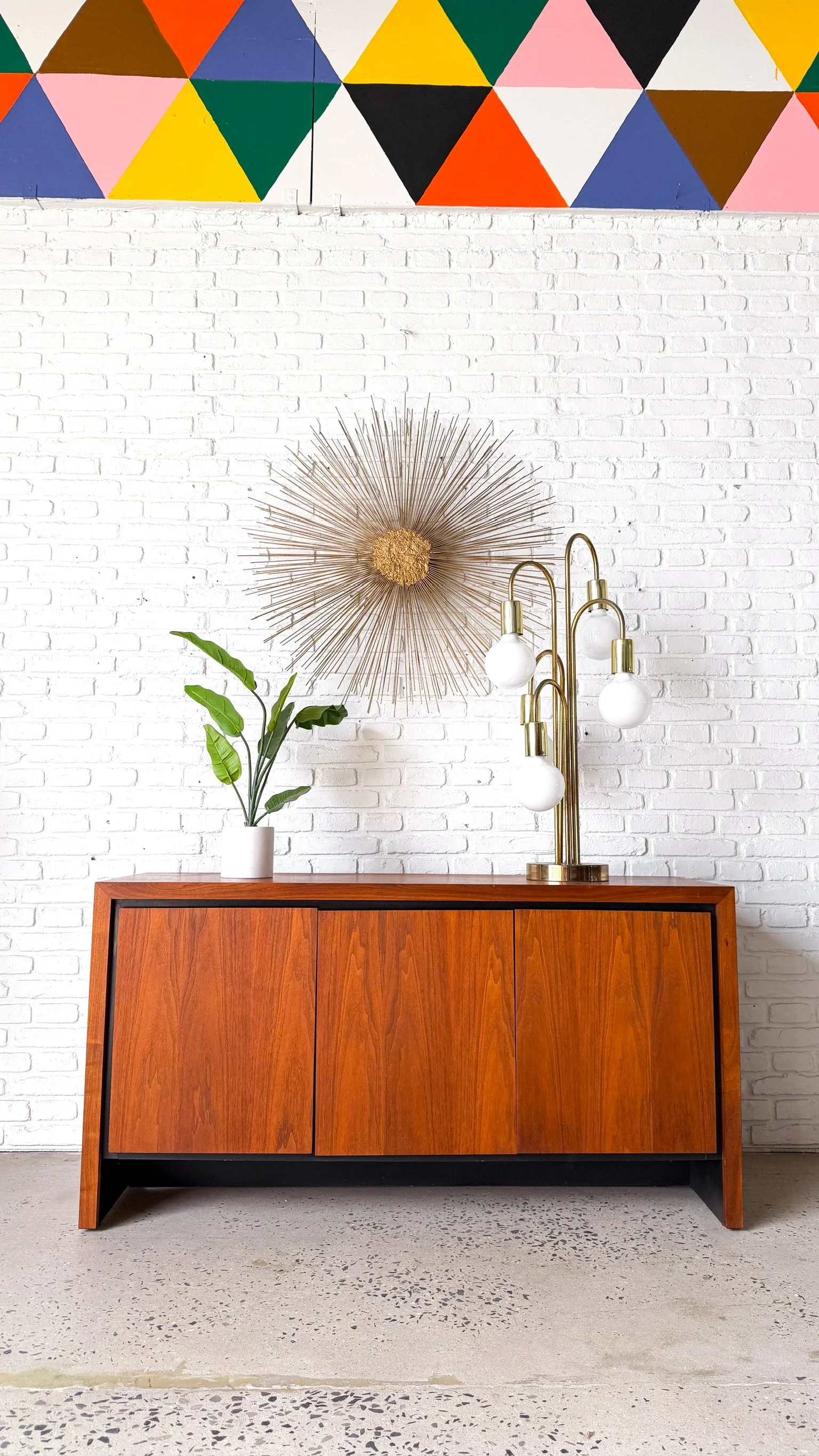 Designer Arthur Umanoff for Dillingham Walnut Credenza2.jpg