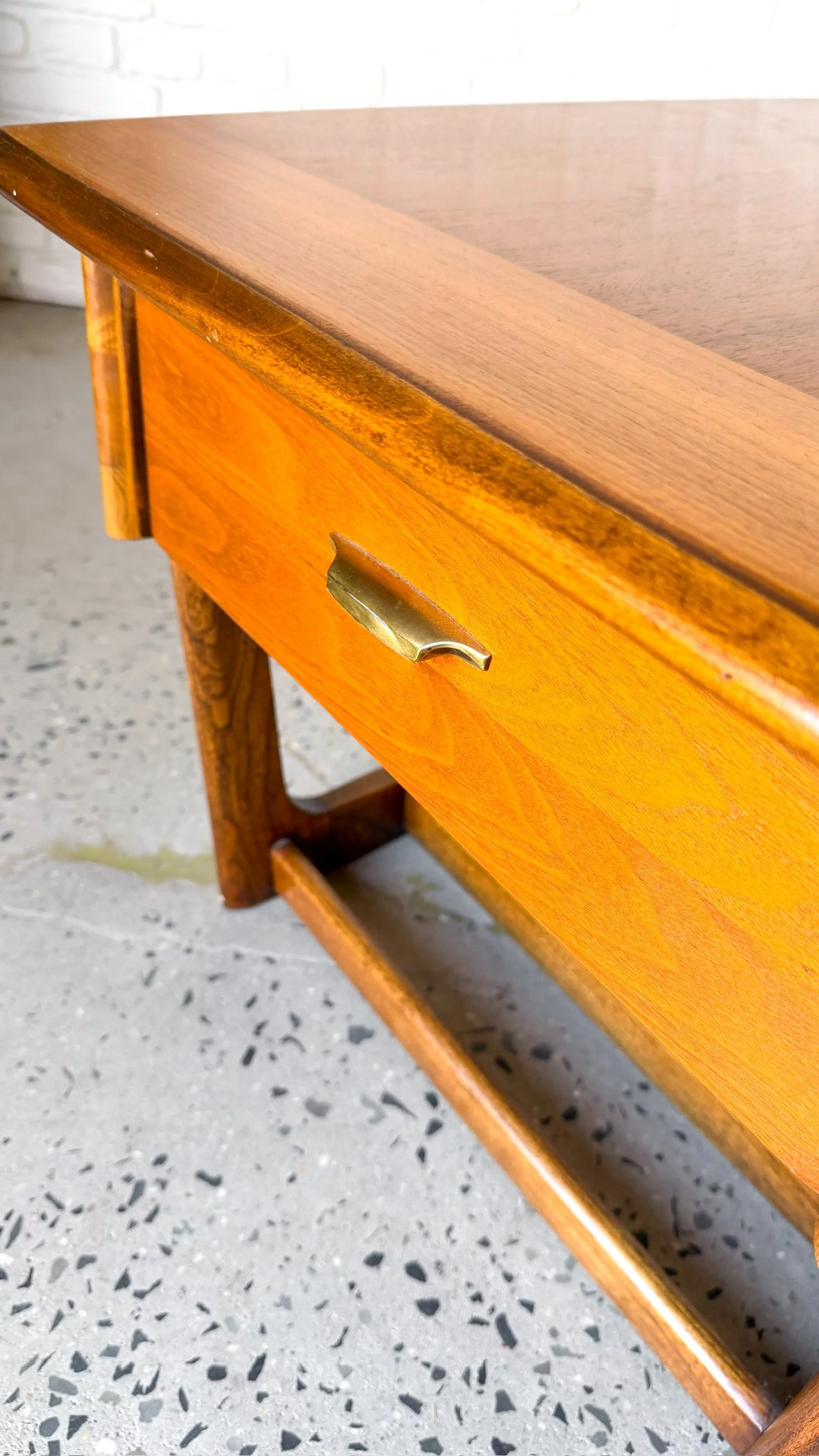 Mid Century Sleigh Leg Side Tables by Lane- Pair!6.jpg