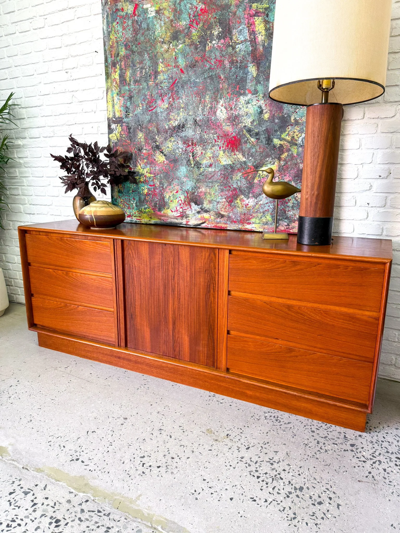 Danish Modern Lowboy Dresser by Art Furn13.JPG
