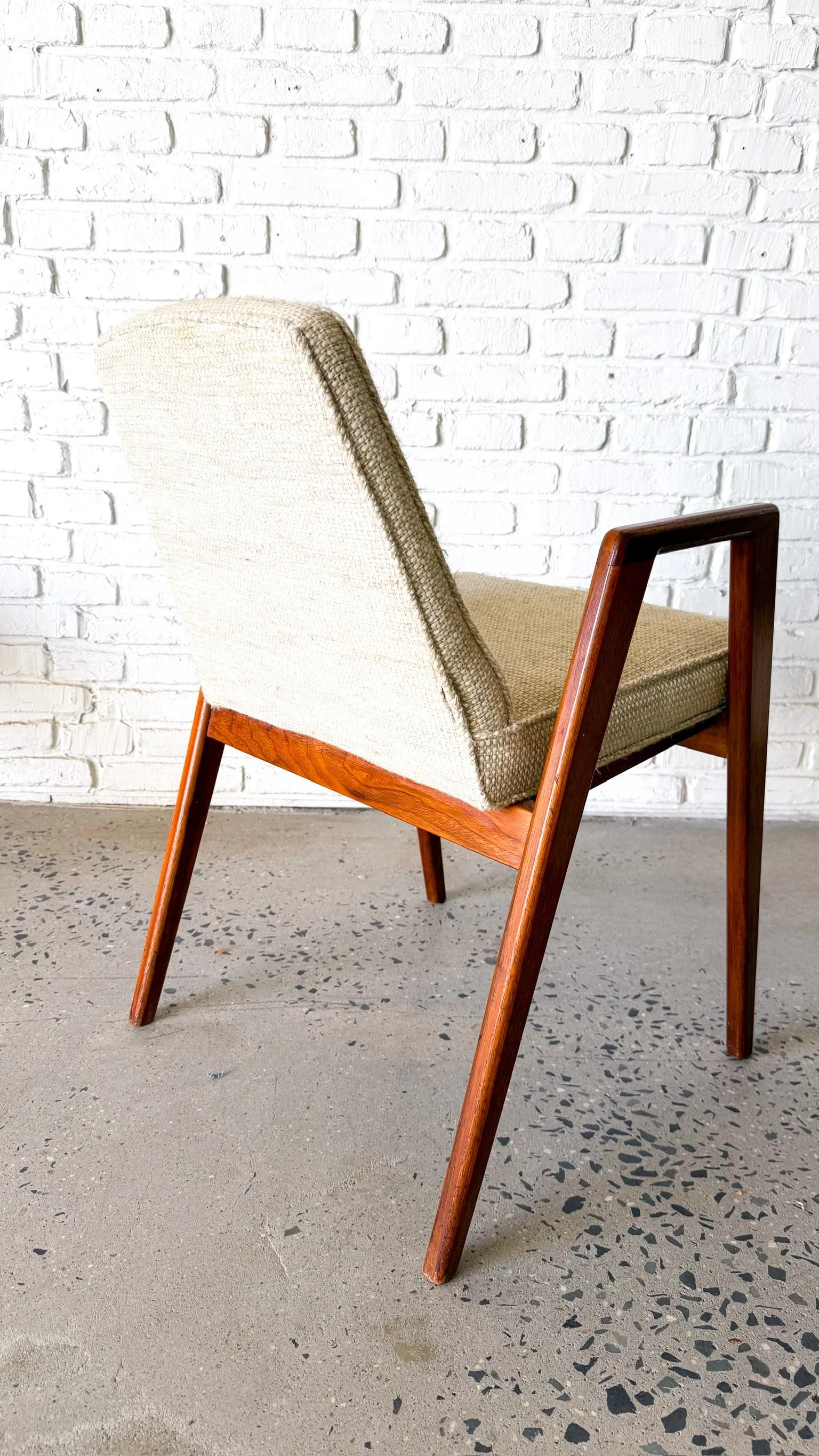 Mel Smilow Solid Walnut Set of 6 Dining Chairs12.jpg