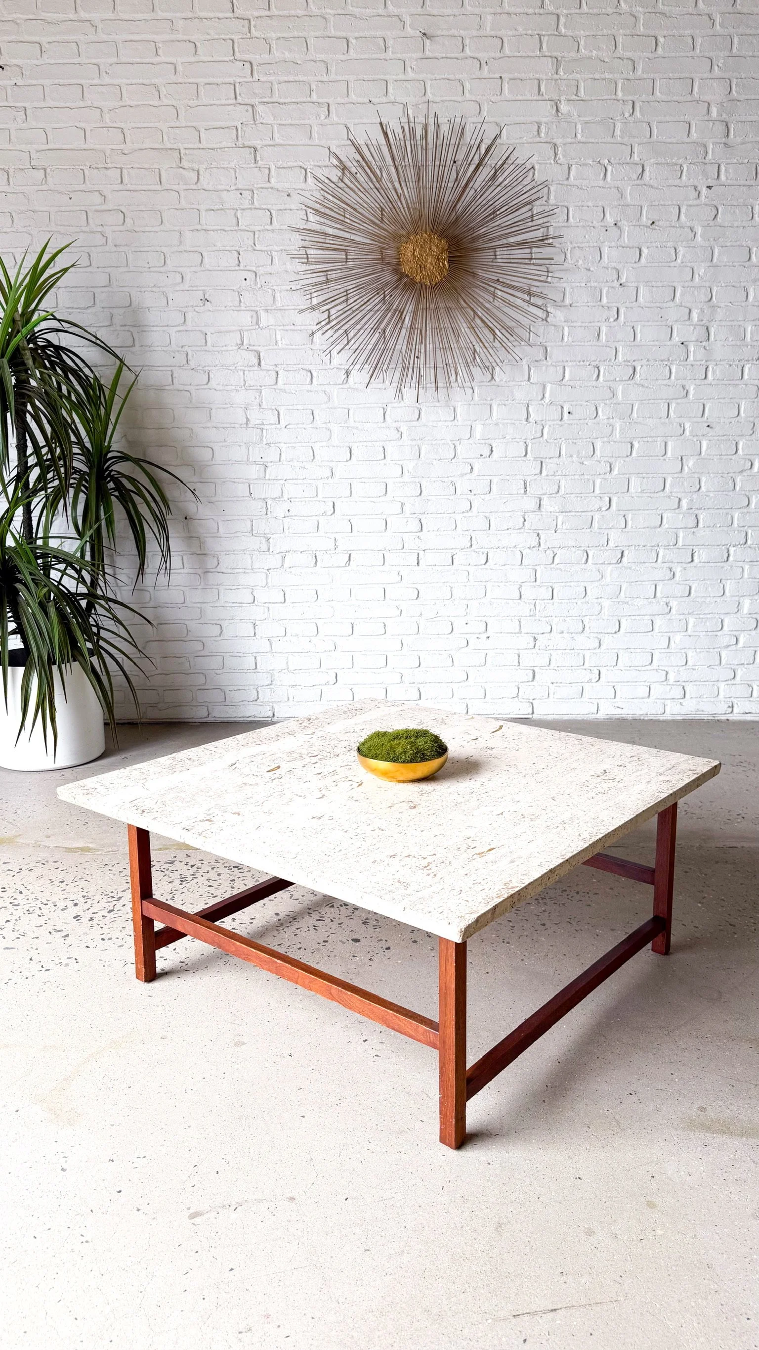 Travertine Stone top coffee table2.jpg
