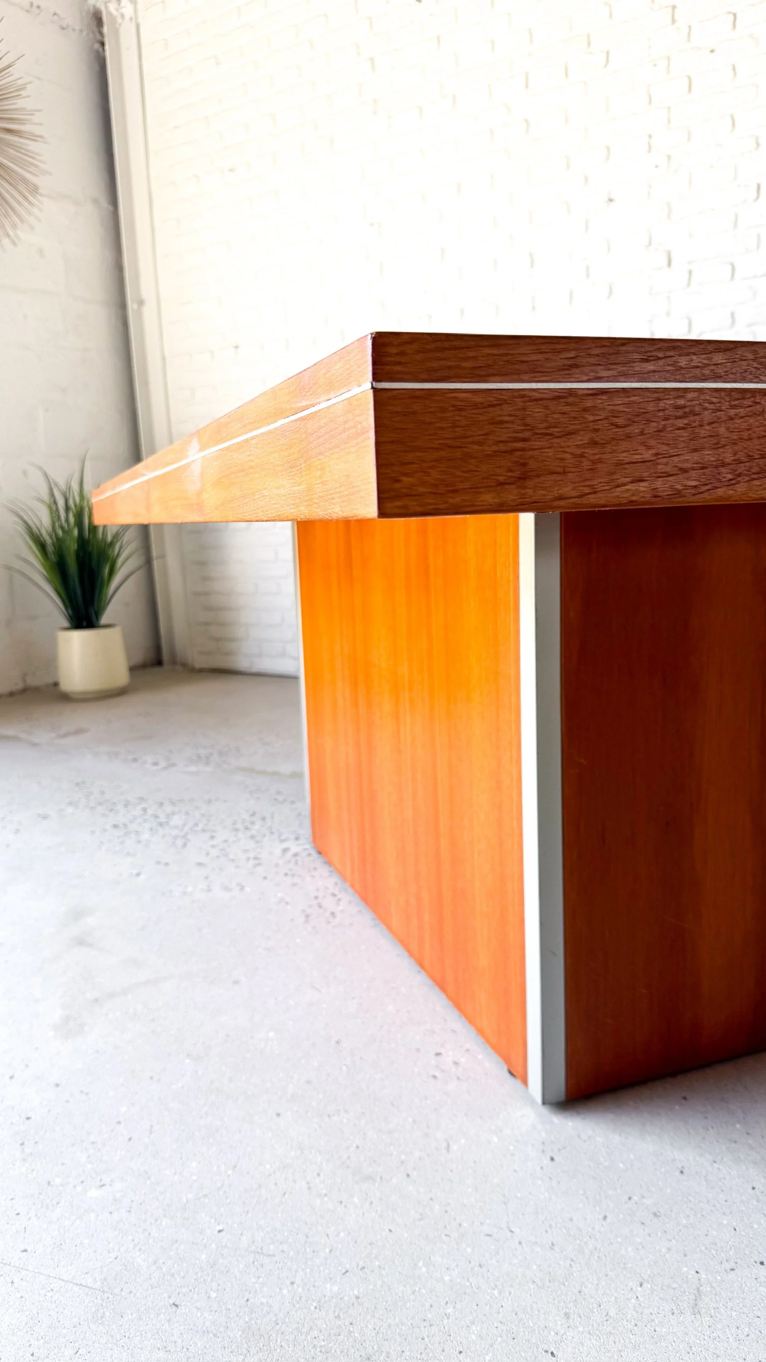 Minimalist Teak 1970s Dining Table6.JPG