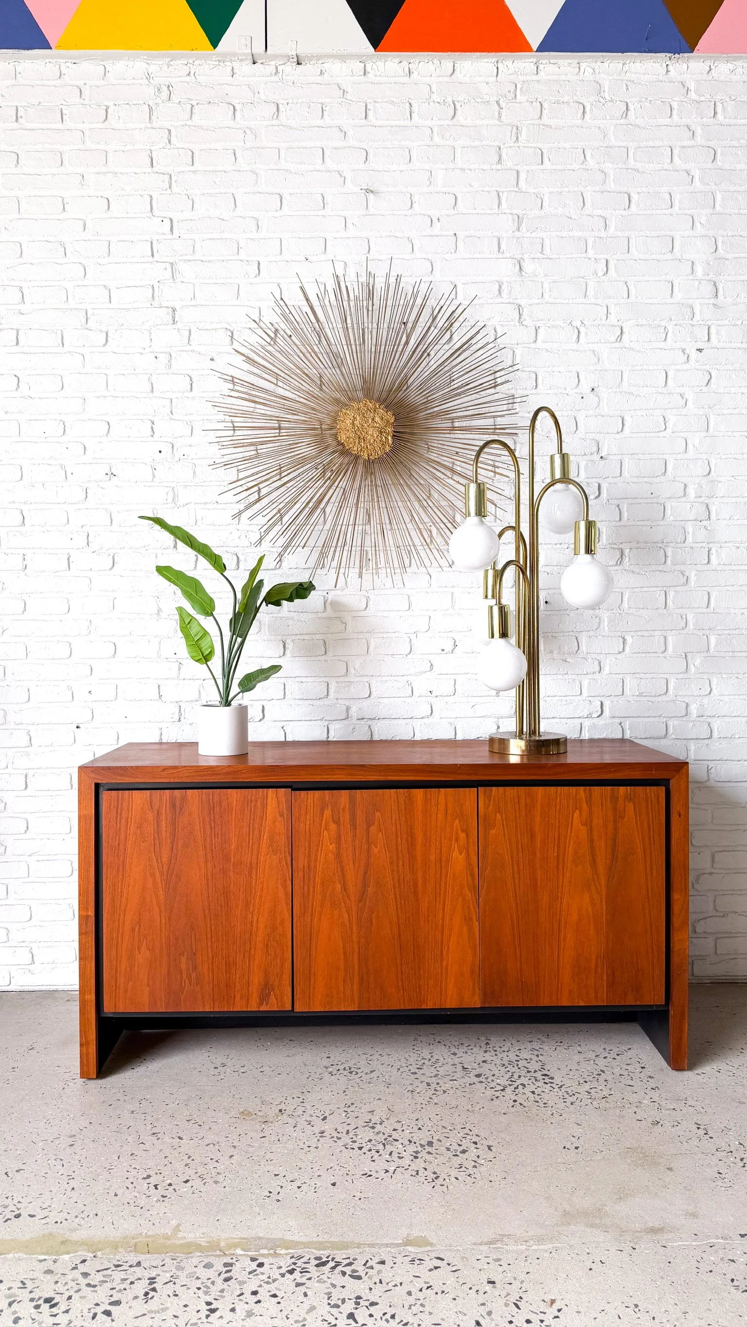 Designer Arthur Umanoff for Dillingham Walnut Credenza1.jpg