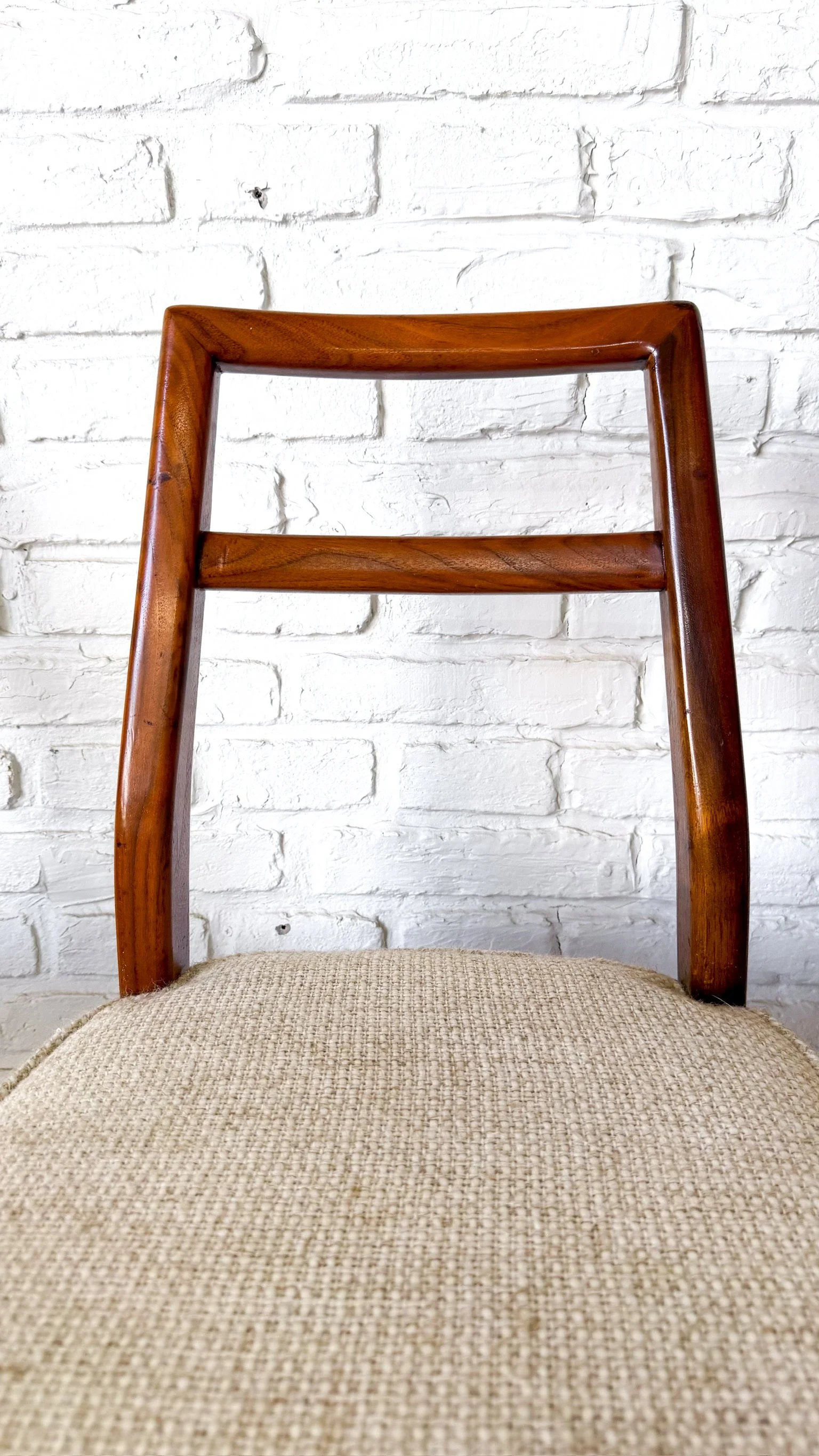 Mel Smilow Solid Walnut Set of 6 Dining Chairs7.jpg