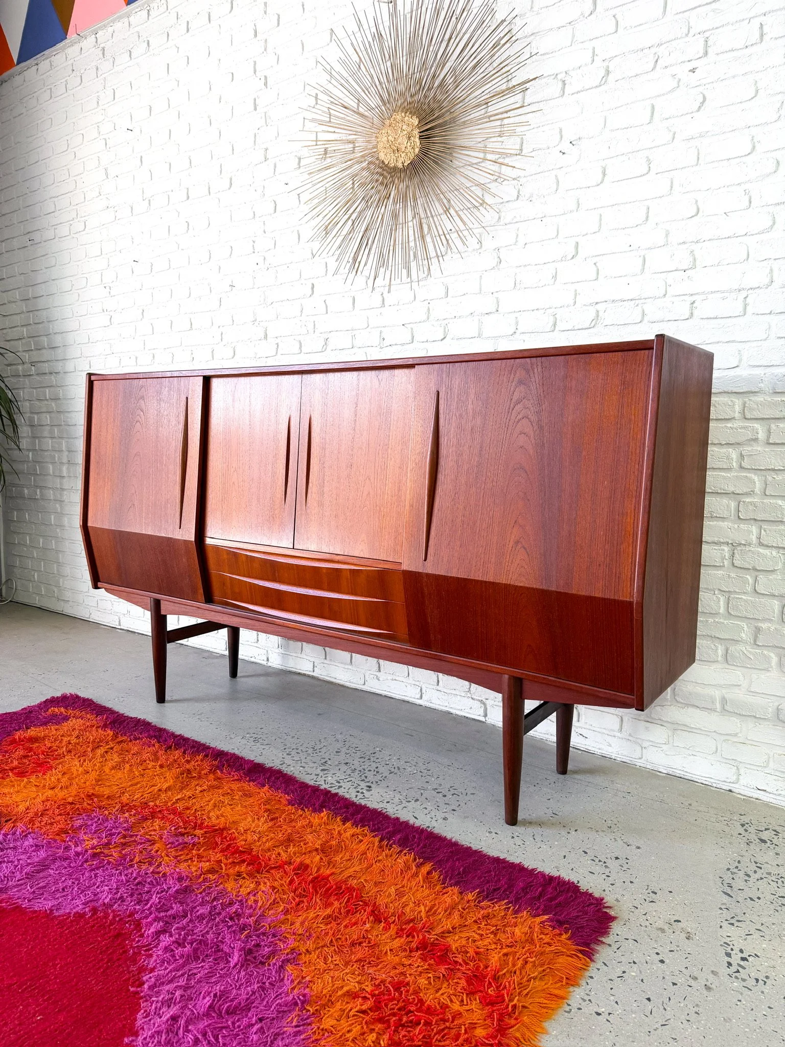 E. W. BACH DANISH TEAK HIGHBOARD C. 1960S3.jpg
