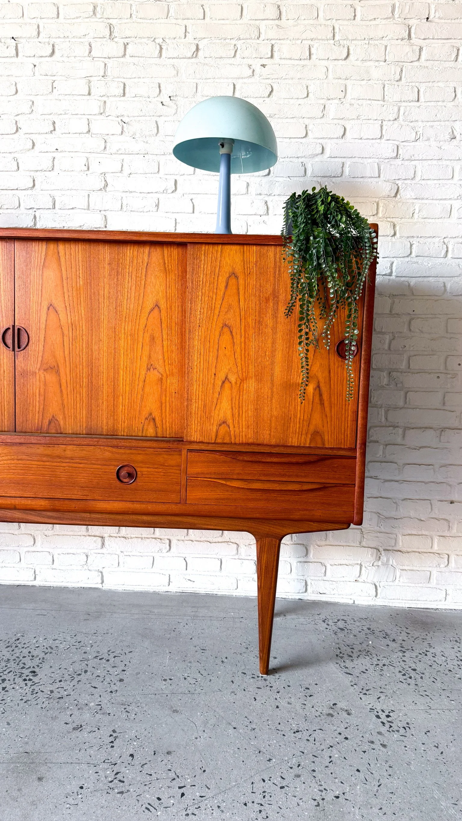 Johannes Andersen for Uldum Danish Teak Sideboard7.JPG