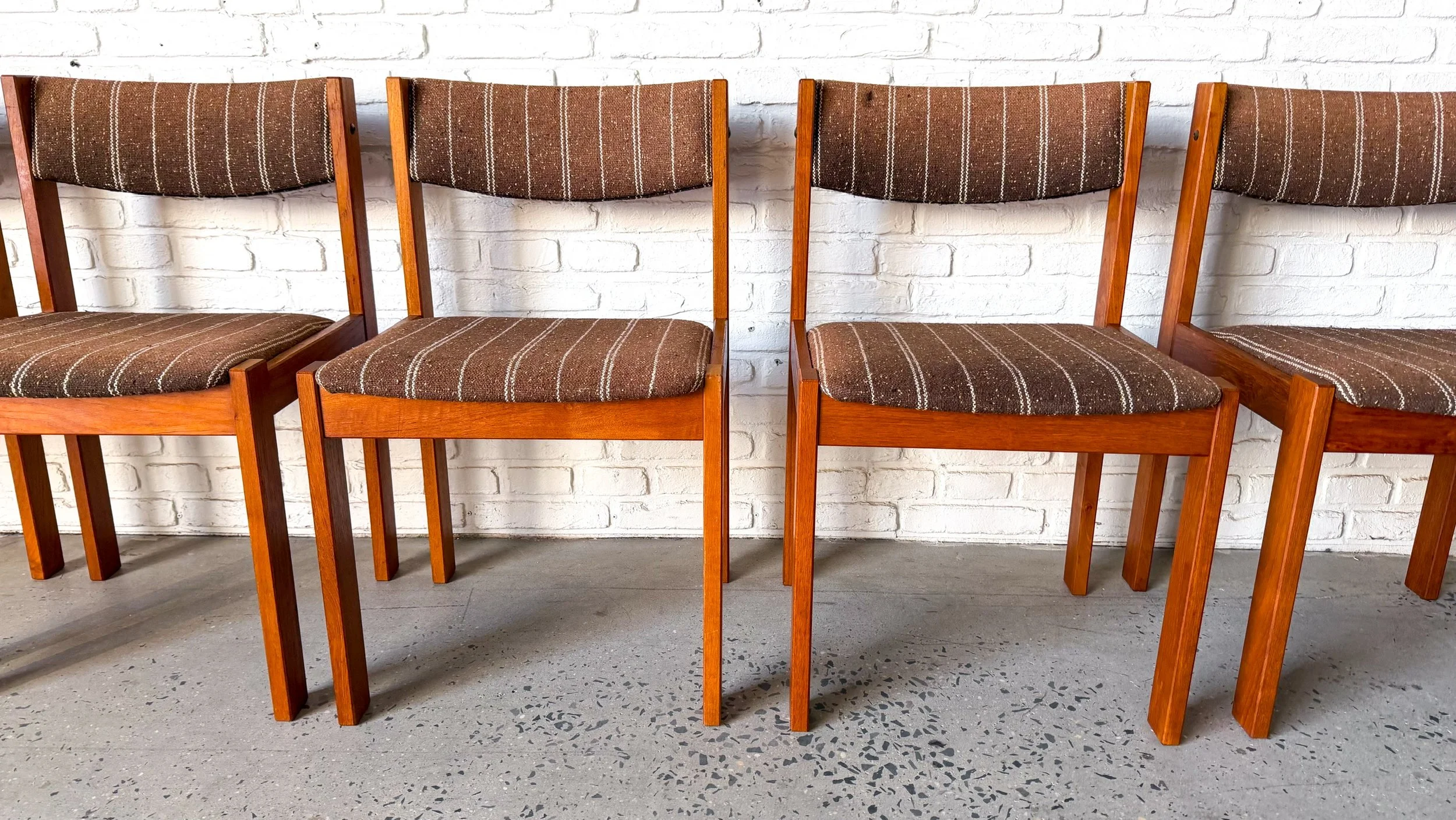 Tarm Sole Mobler Teak Dining Chairs circa 1960s, set of 62.jpg