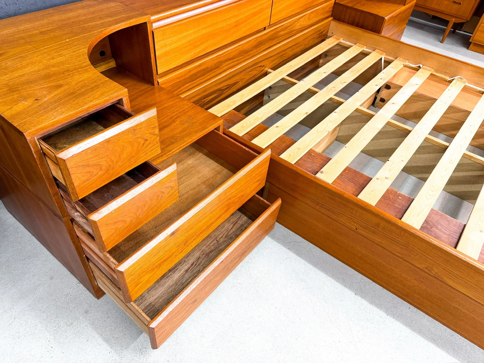 Danish Teak Queen Platform Bed8.jpg