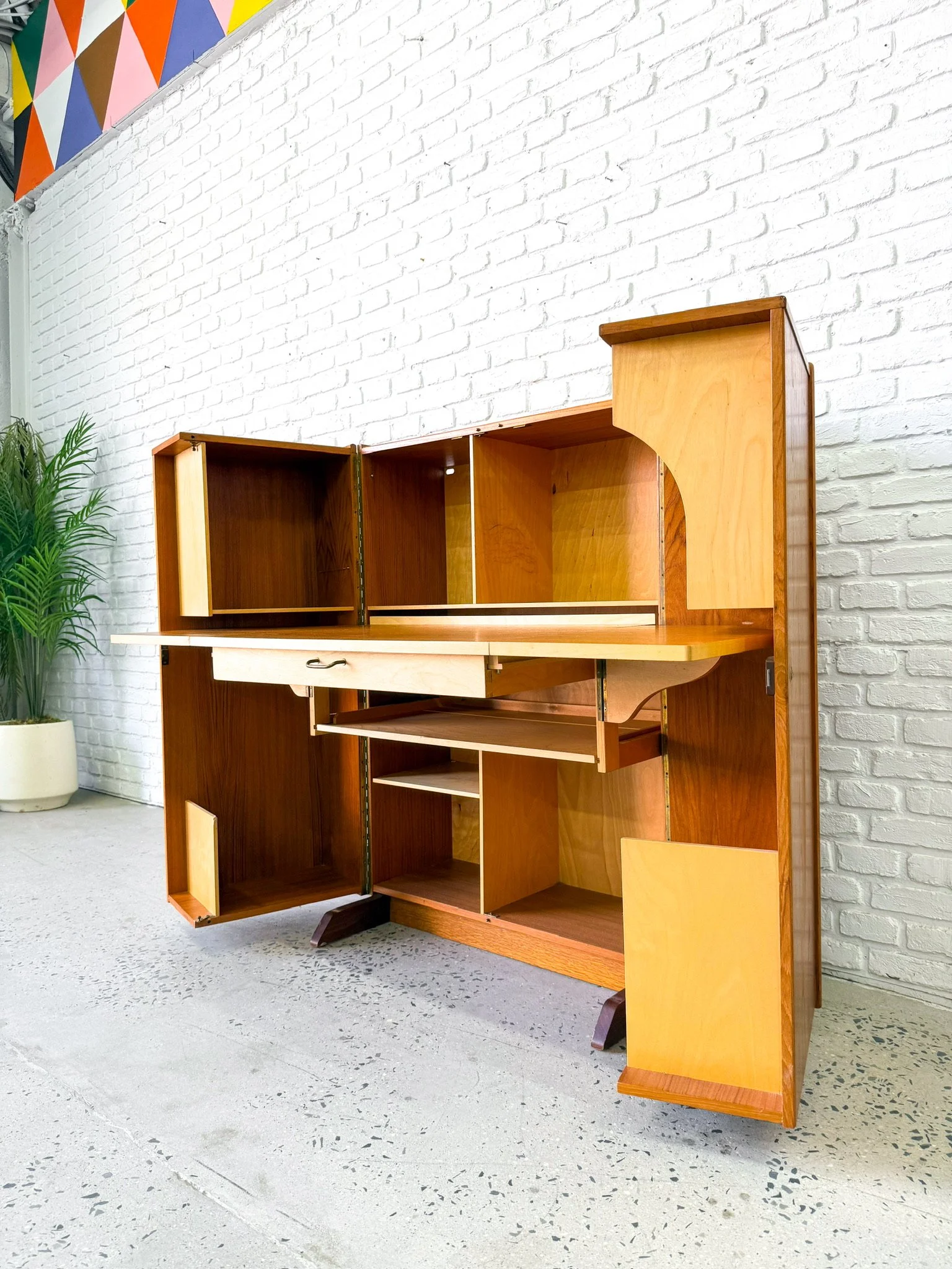 Danish Teak Desk in a Box39.JPG