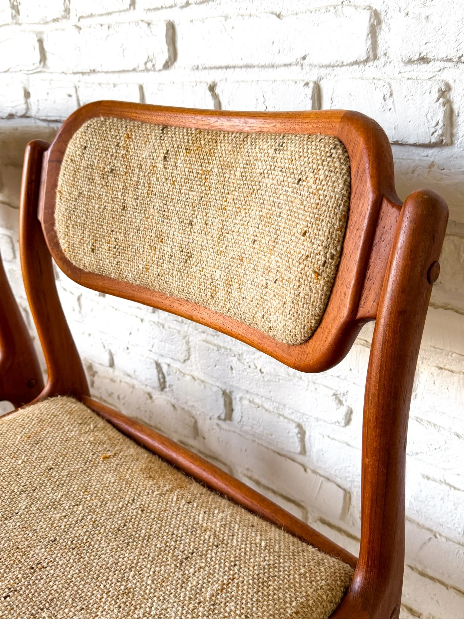 Set of 4 Solid Teak Dining Chairs by Dixie14.jpg