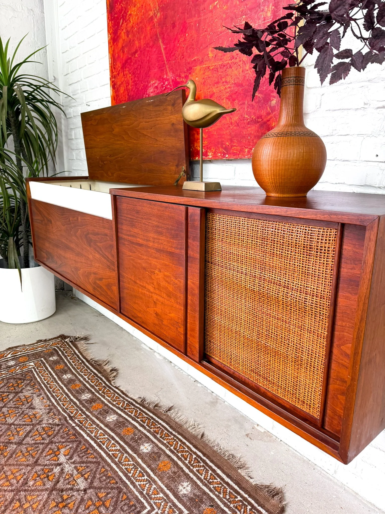 Wall mounted record console credenza3.jpg