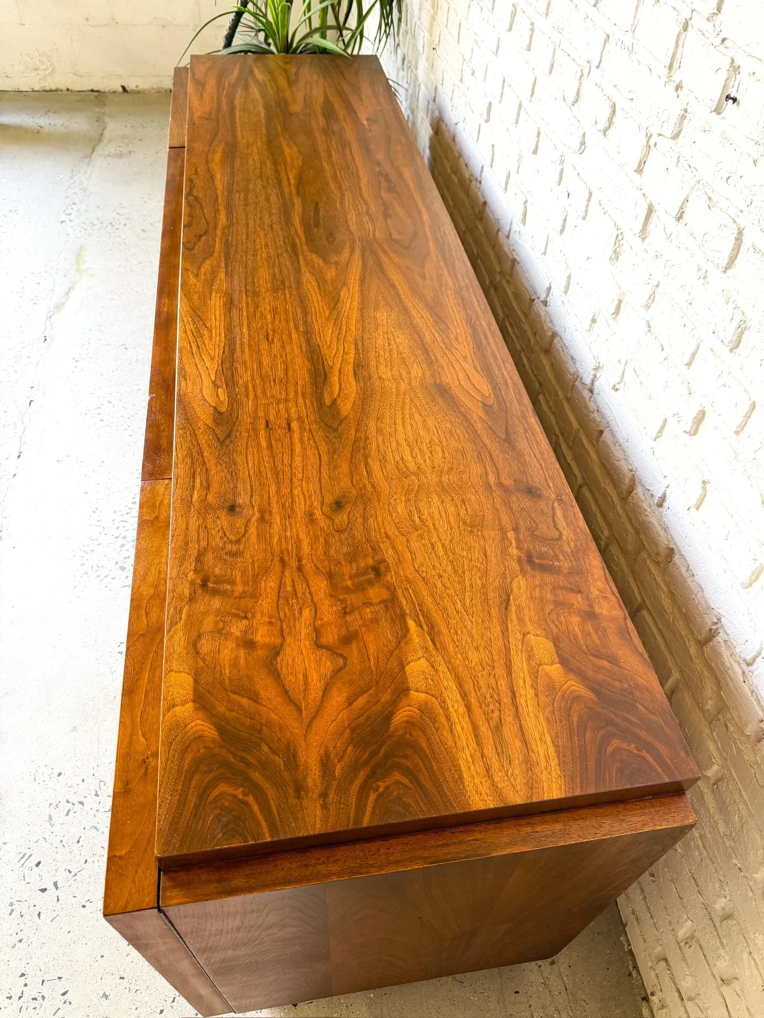 1960s Brutalist Walnut Lowboy Dresser by Tobago Canada1.jpg