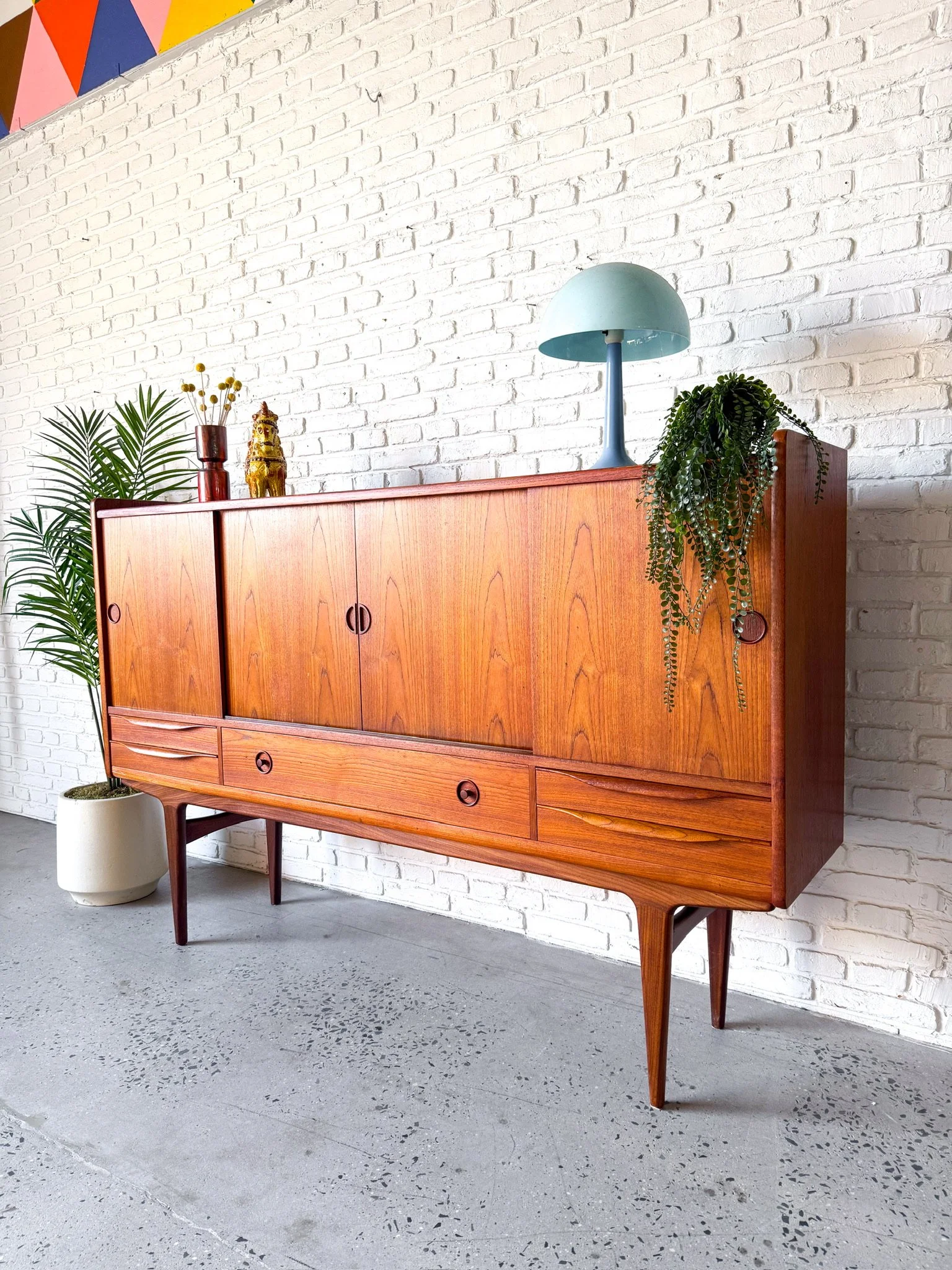 Johannes Andersen for Uldum Danish Teak Sideboard3.JPG