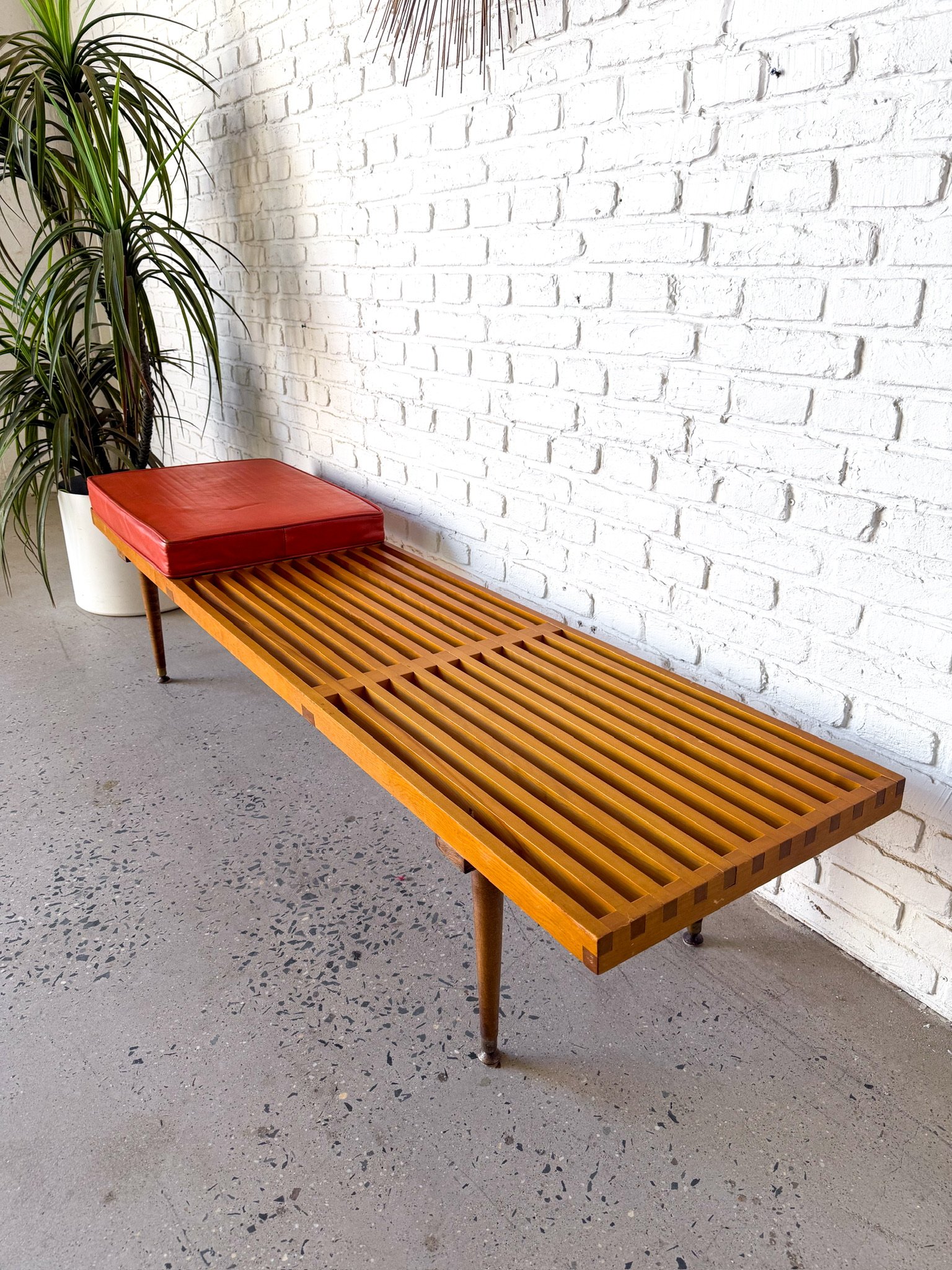 Slat Bench with Leather Cushions17.jpg