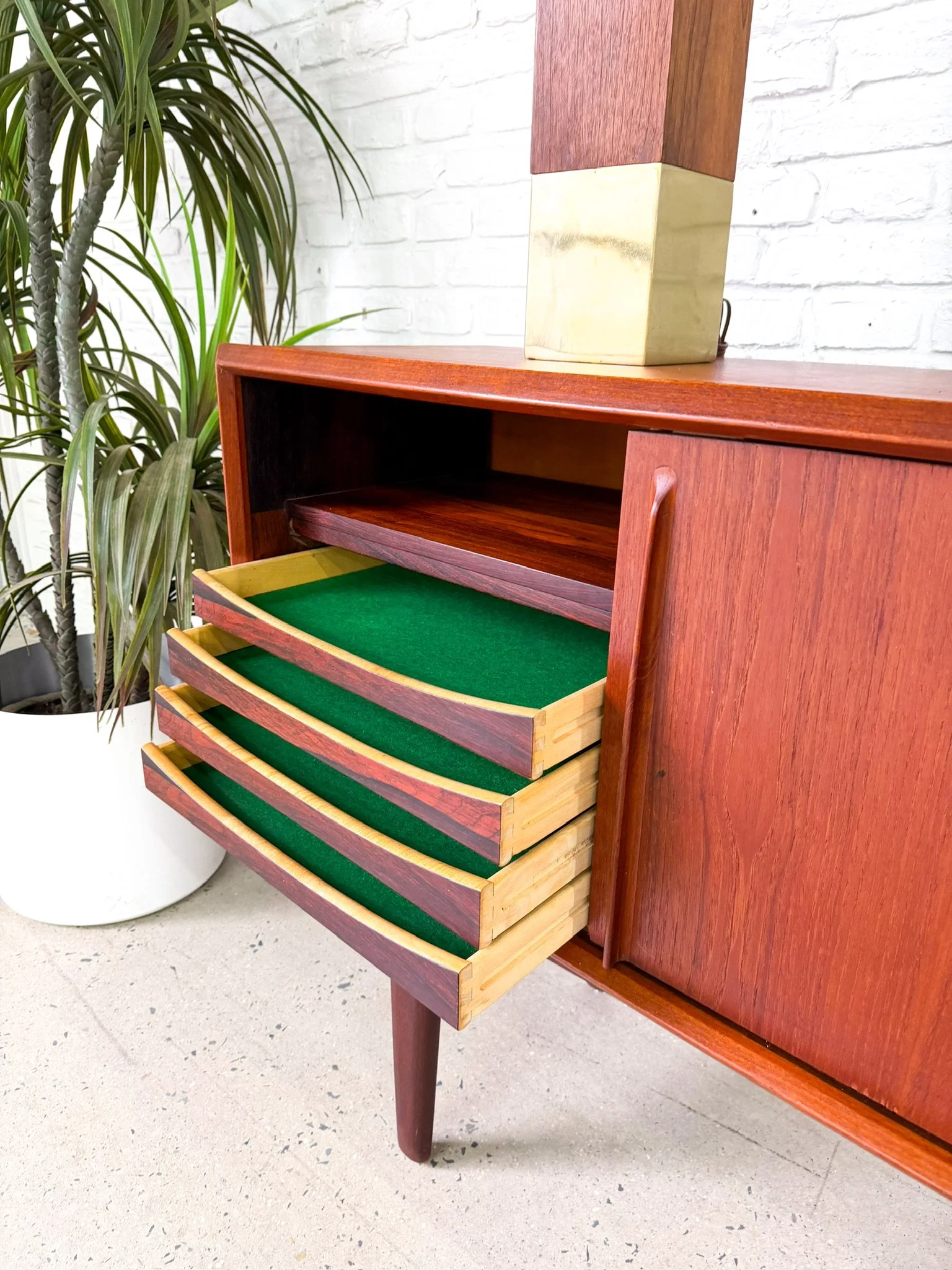 Danish Teak Curved Front Credenza13.jpg