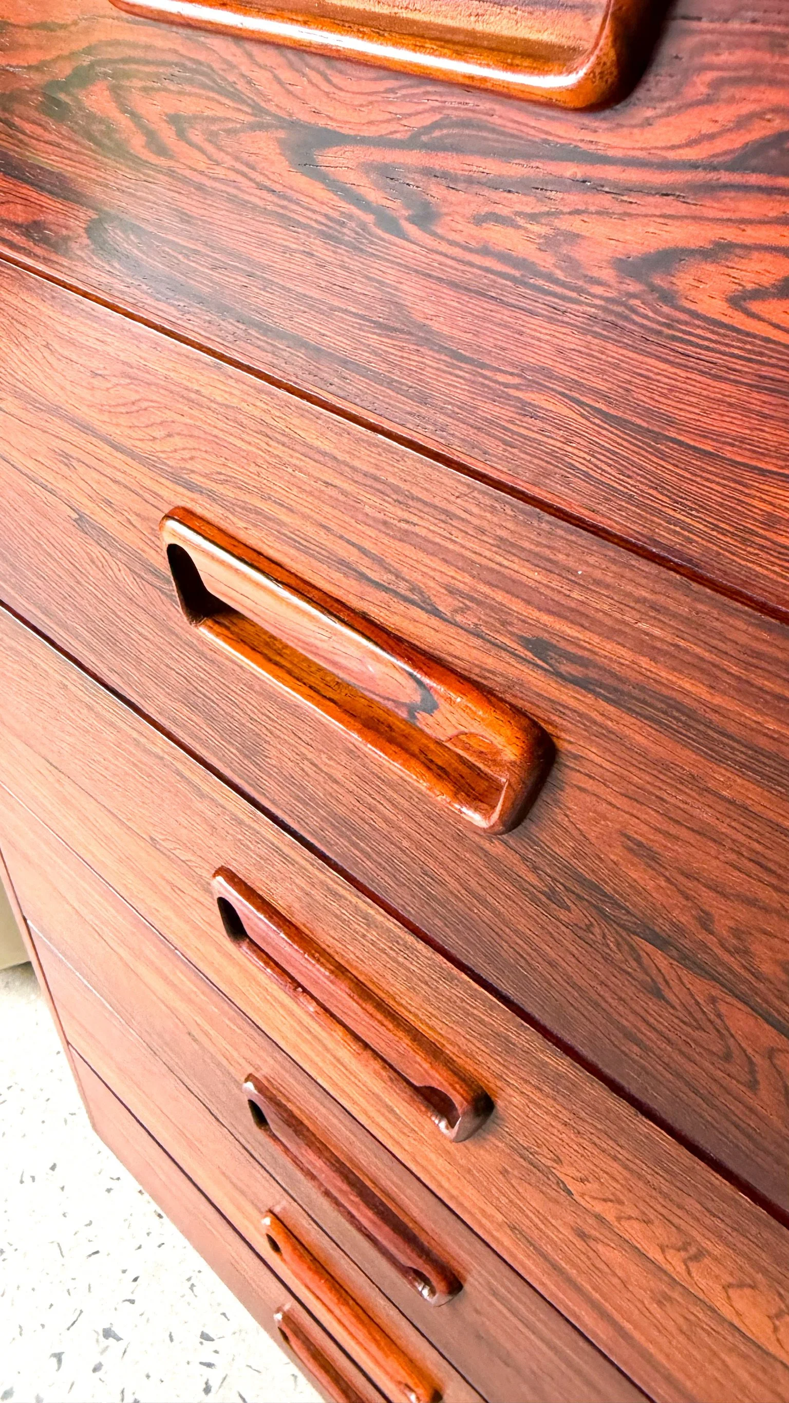 Rosewood Chest Highboy  Made in Denmark8.jpg