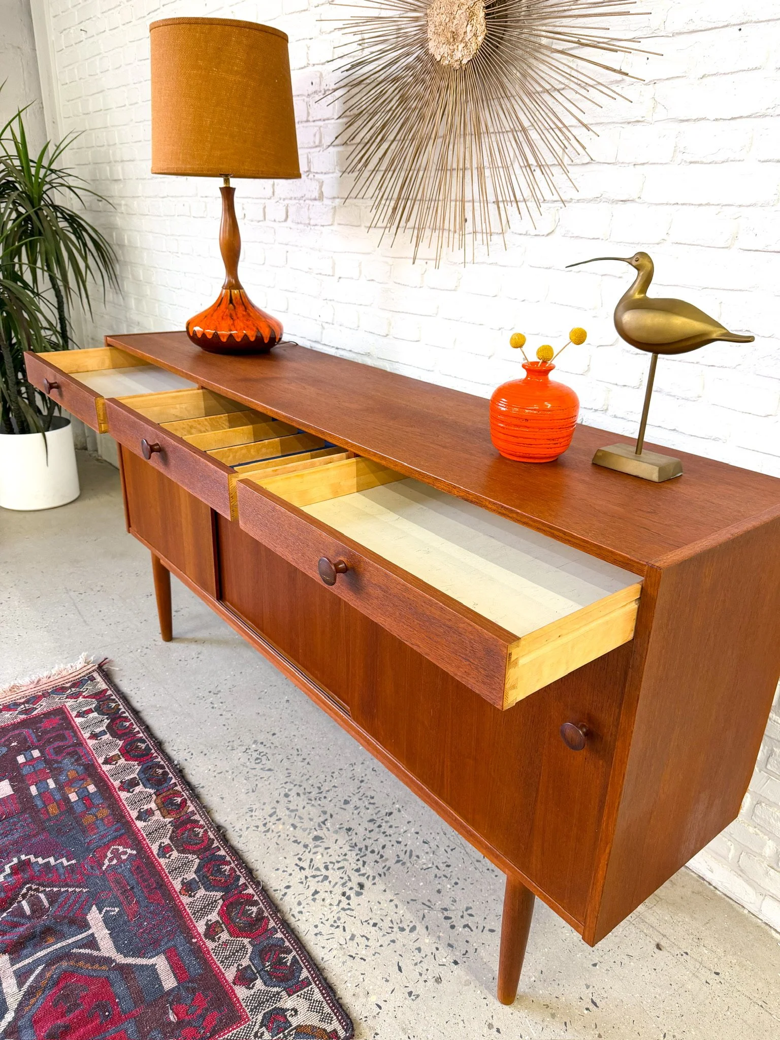 Swedish Teak Credenza by Hugo Troeds10.jpg