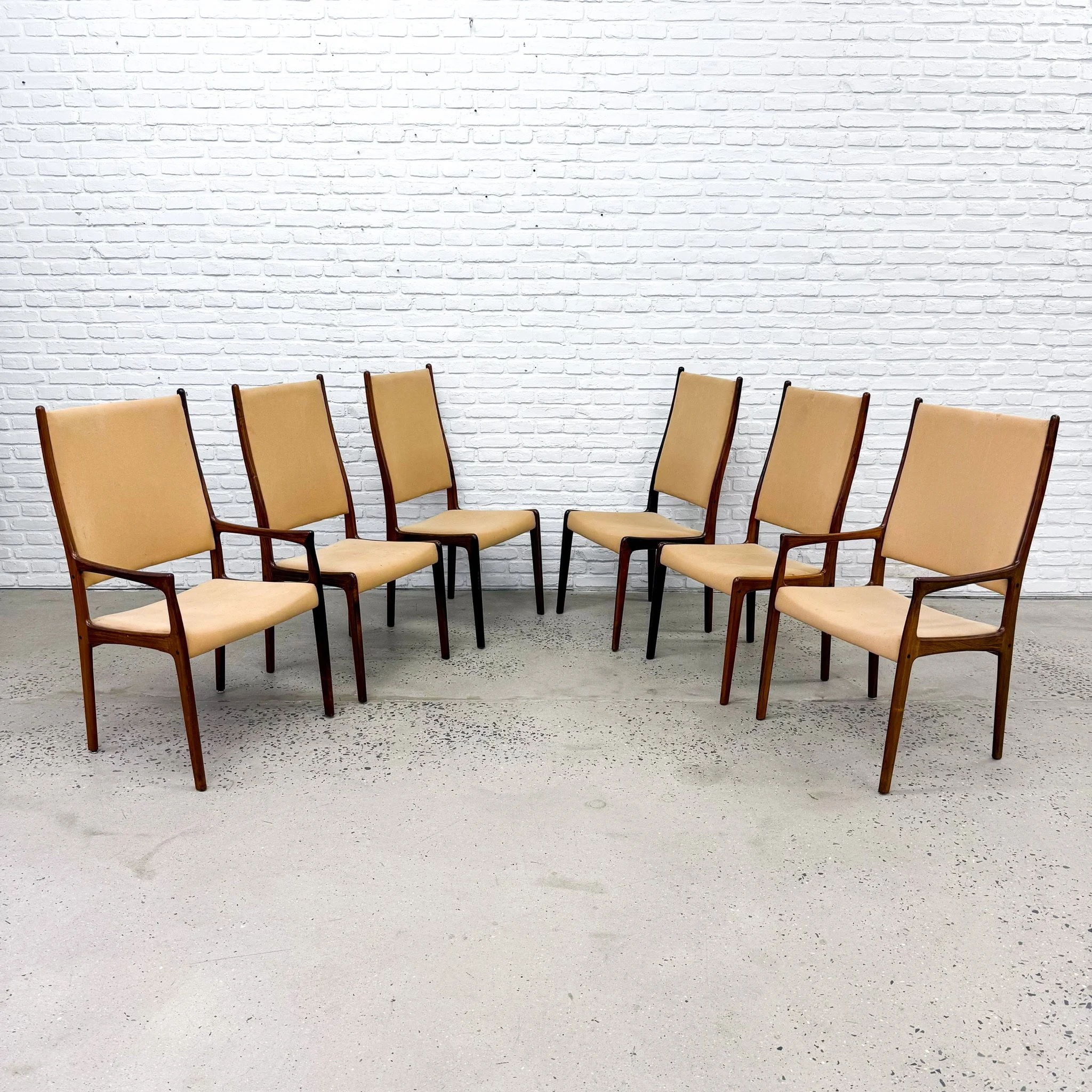 Danish Modern Rosewood dining chairs