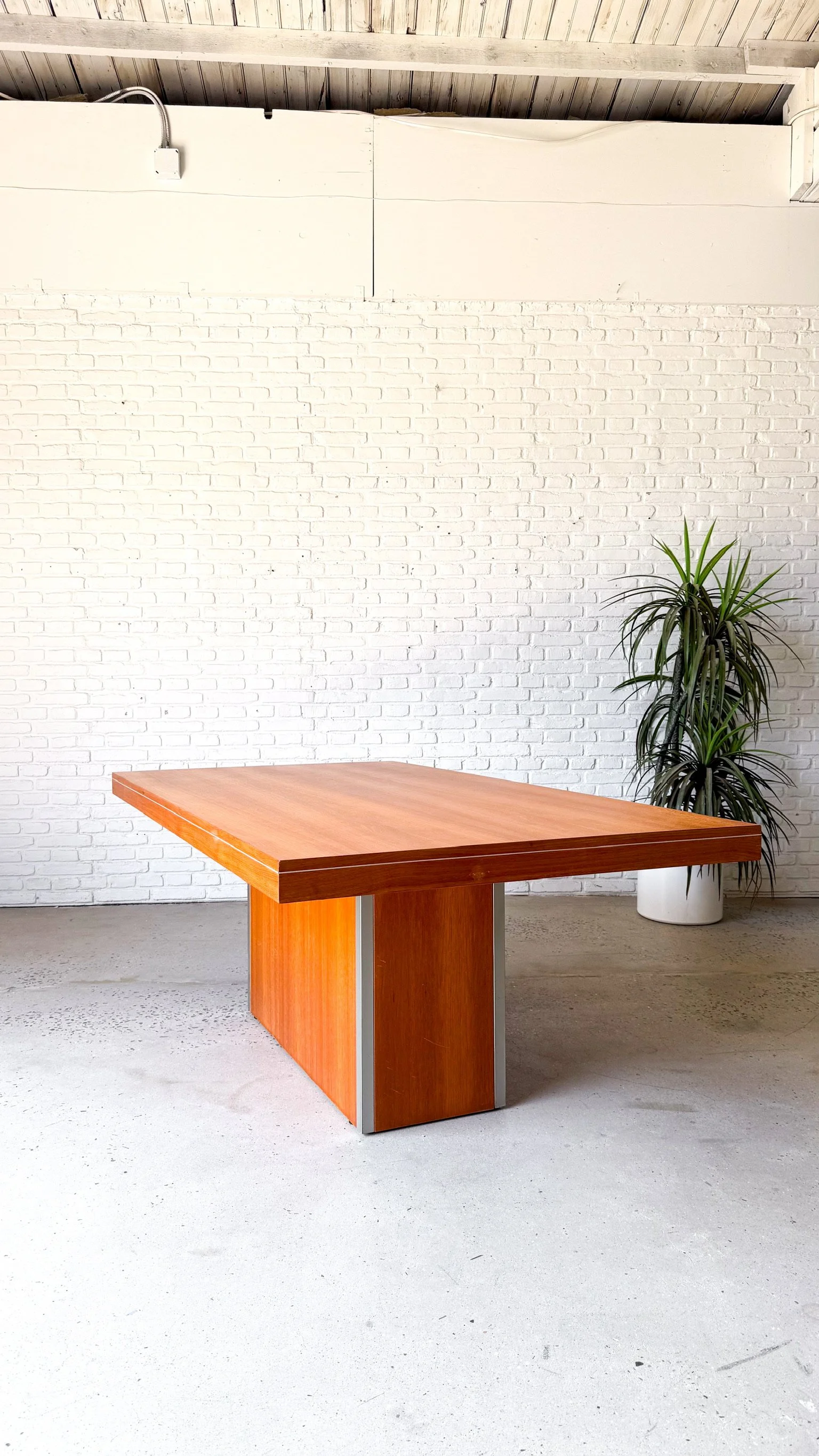 Minimalist Teak 1970s Dining Table12.JPG