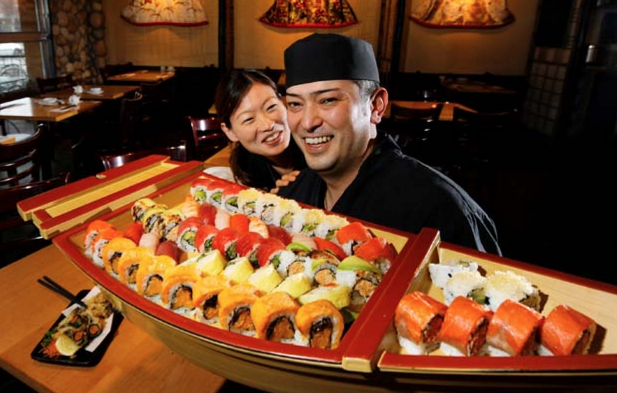 Sushi Sen - “Every time I come here, I’m happy.” (image source: vancouversun.com)