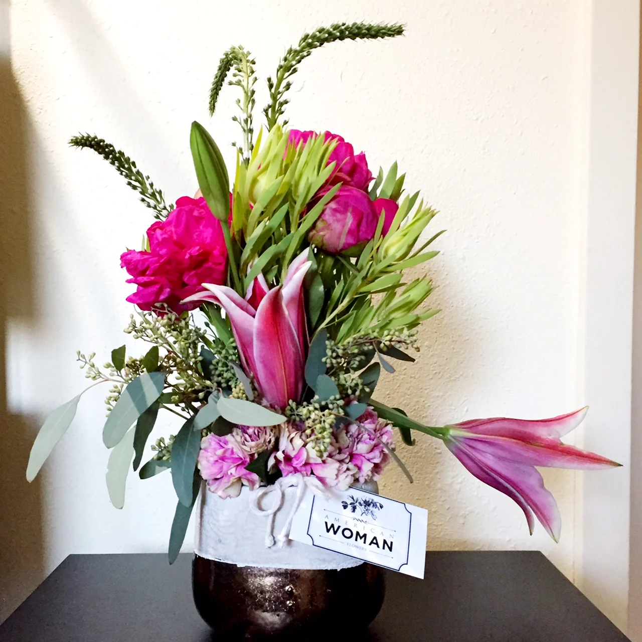 peonies in very good company