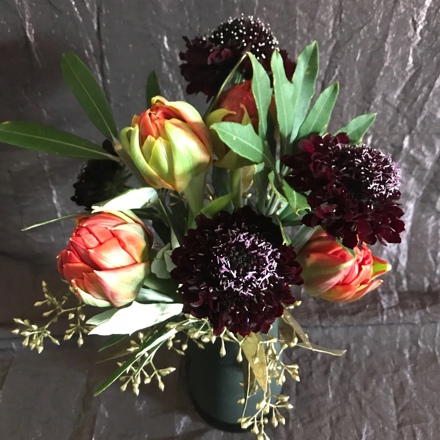 Romantic +Shimmery Modern Bouquet